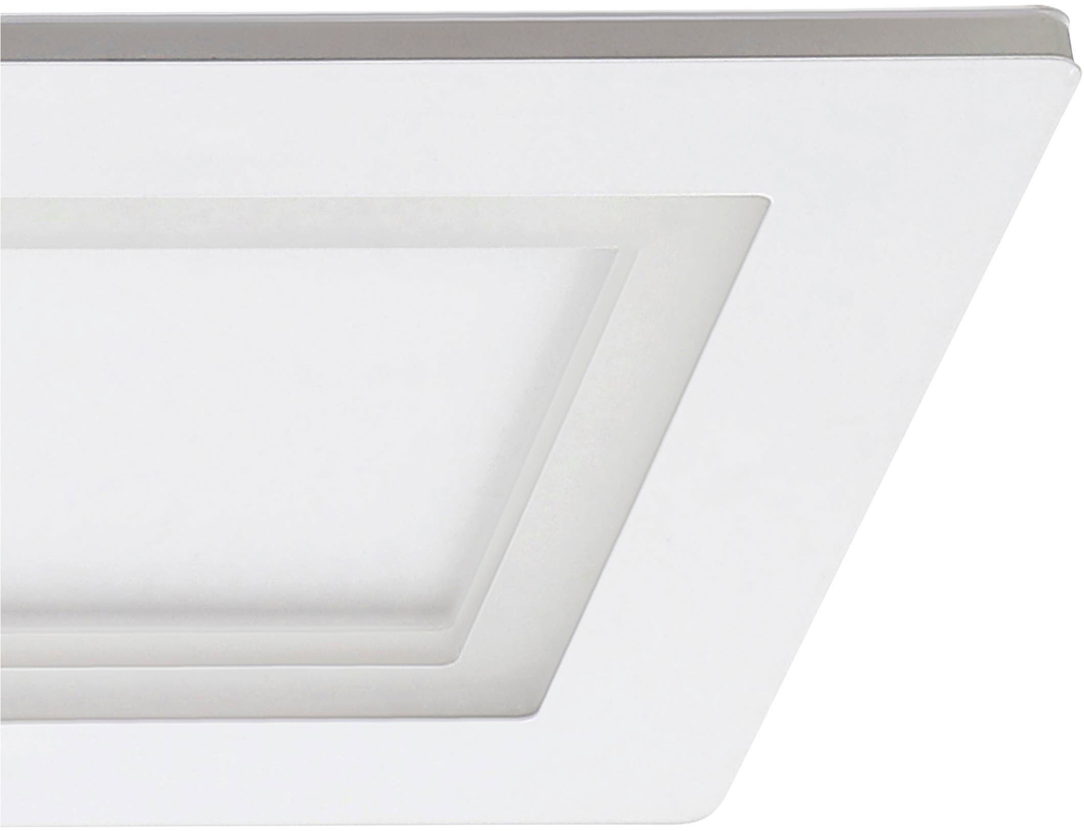 EGLO Deckenleuchte »Padrogiano-Z Deckenlampe, ZigBee 3.0, App und Sprachsteuerung, Lampe« LED-Modul 1 Stk. Kaltweiß | RGB ZigBee, App und Sprachsteuerung Alexa, RGB, dimmbare Lampe, 120x30 cm