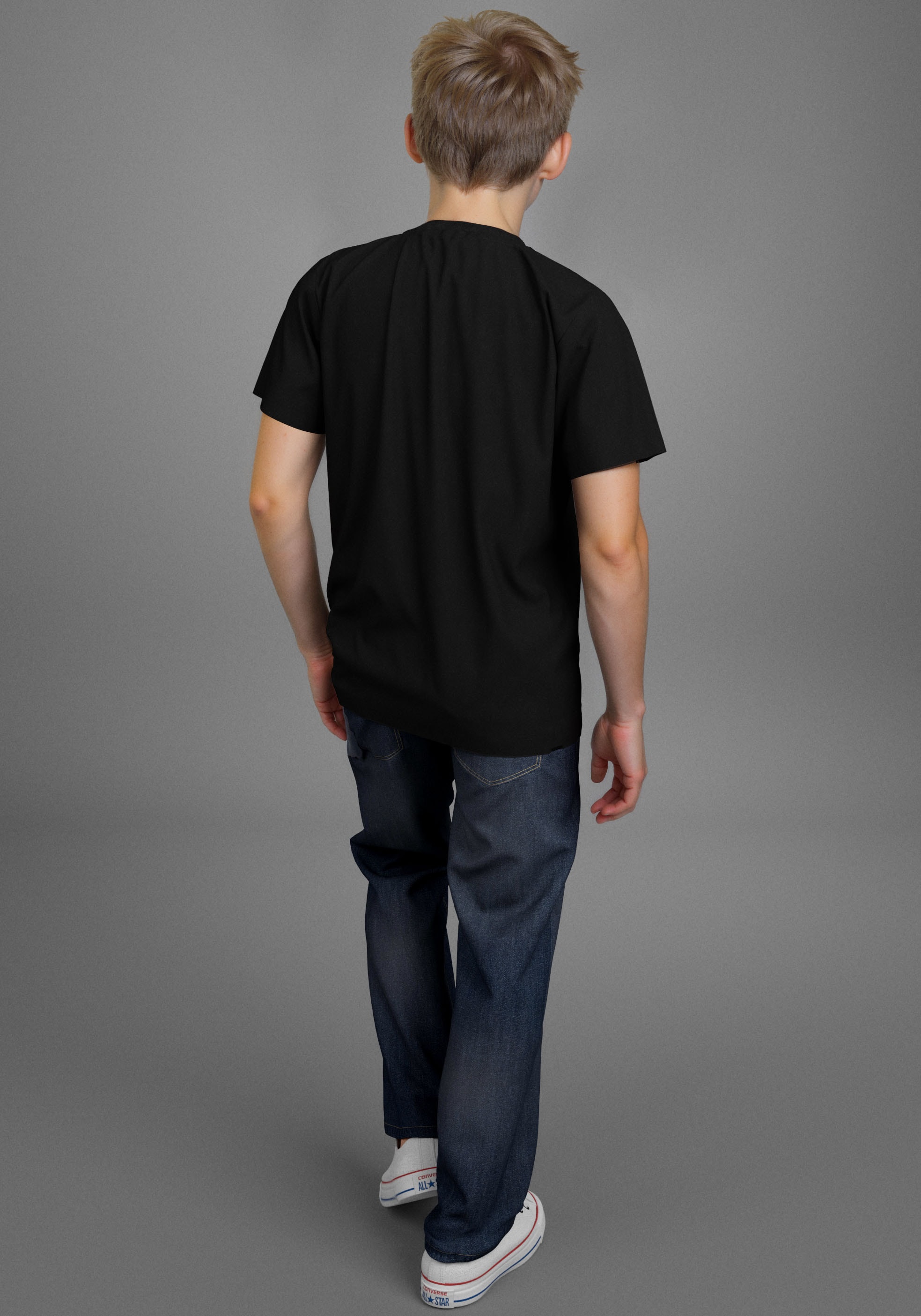 H.I.S T-Shirt »2 T-Shirts mit Logoprint«, (Packung, 2 tlg.), NEU: HIS für TEENS! 2er Pack T-Shirts