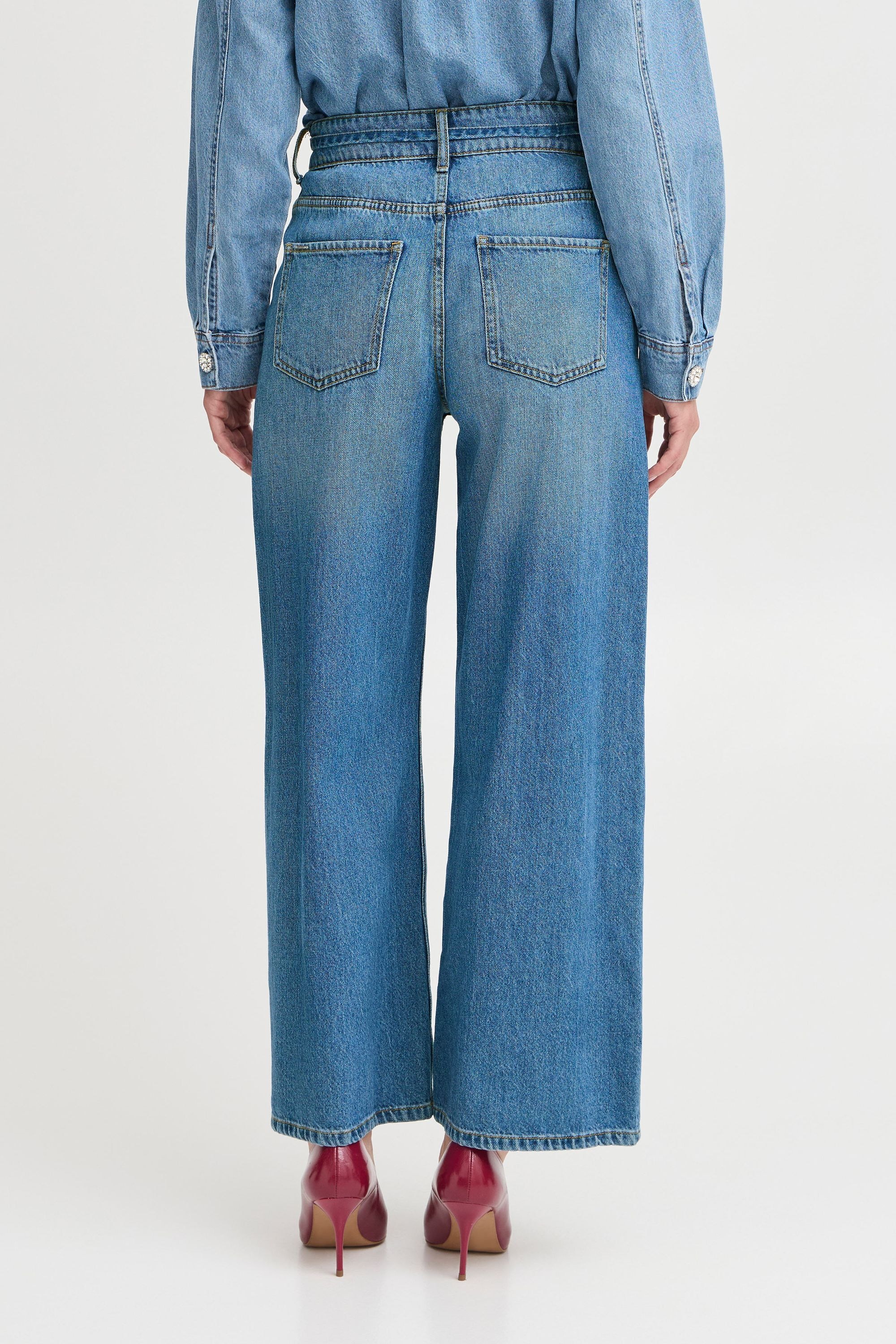 b.young Bequeme Jeans »Bequeme Jeans BYKIMU BELT JEANS -«