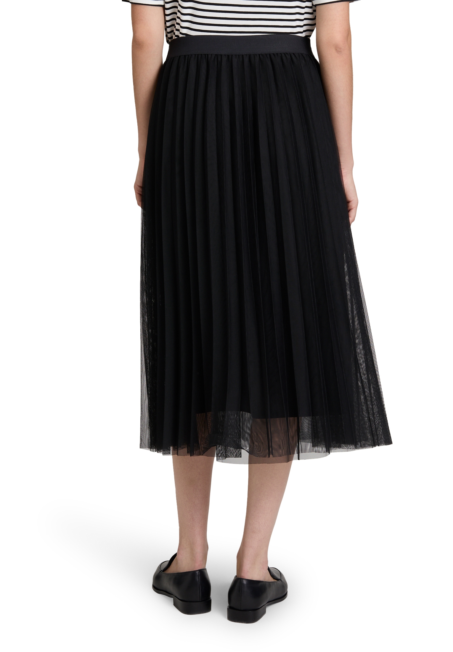 Betty&Co Midirock »Betty & Co Damen Midirock mit Plissee«, Plissee