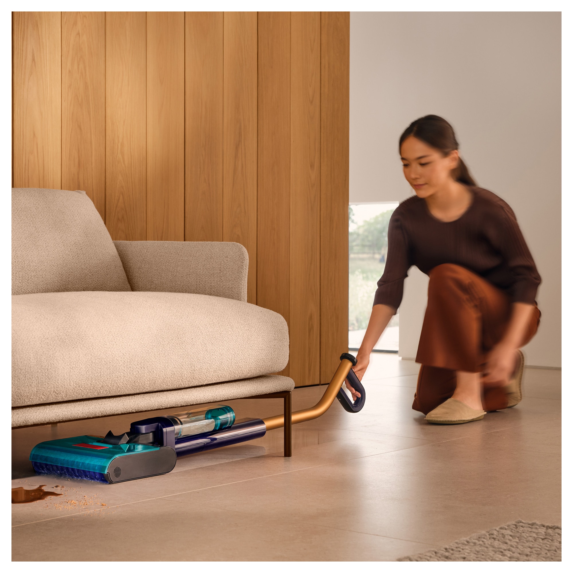 DYSON Nass-Trocken-Sauger »Clean+Wash Hygiene, Nass- und Trockenreiniger« Dysons hygienisches, filterloses System