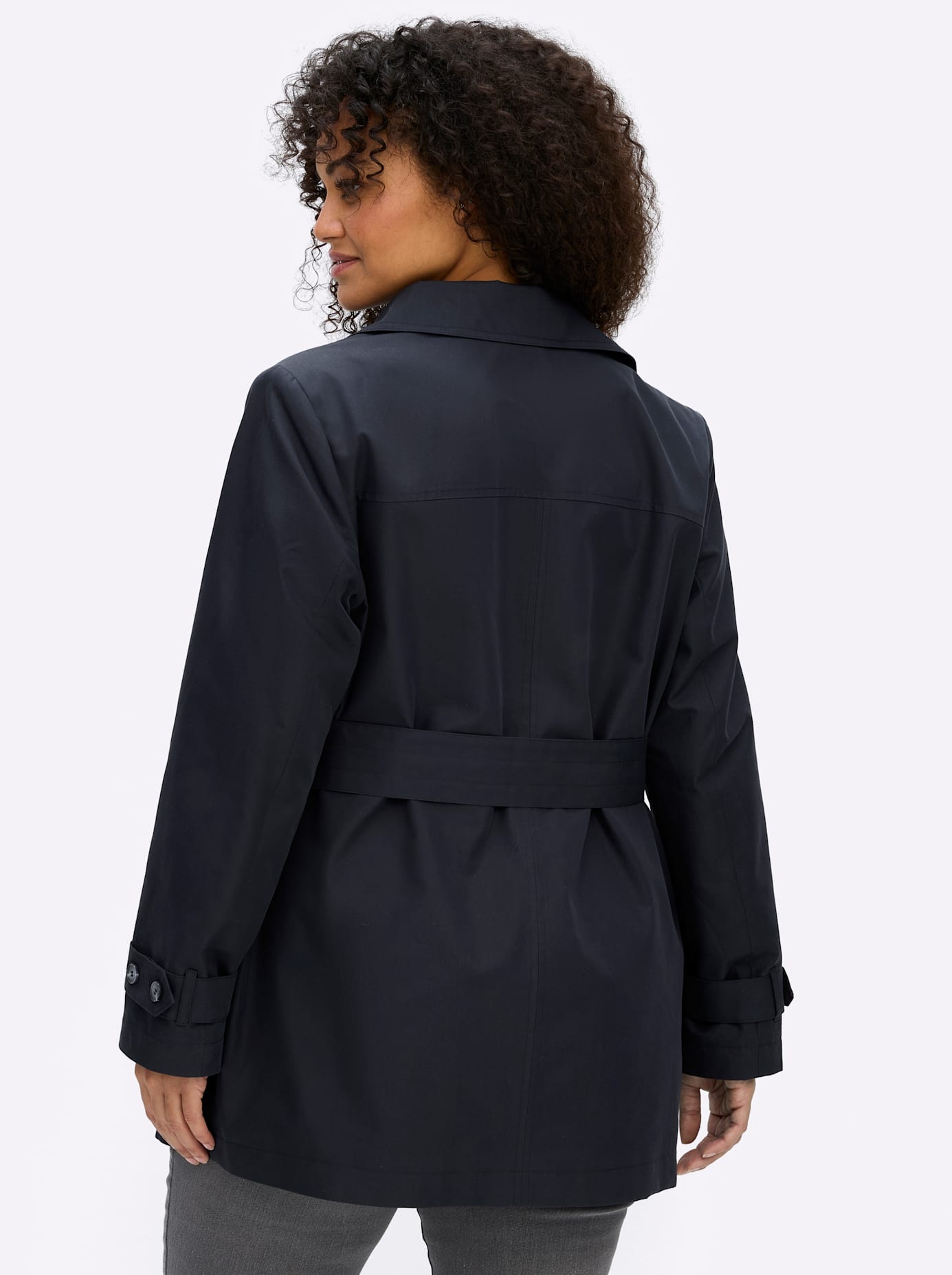 Sheego Outdoorjacke ohne Kapuze günstig online kaufen