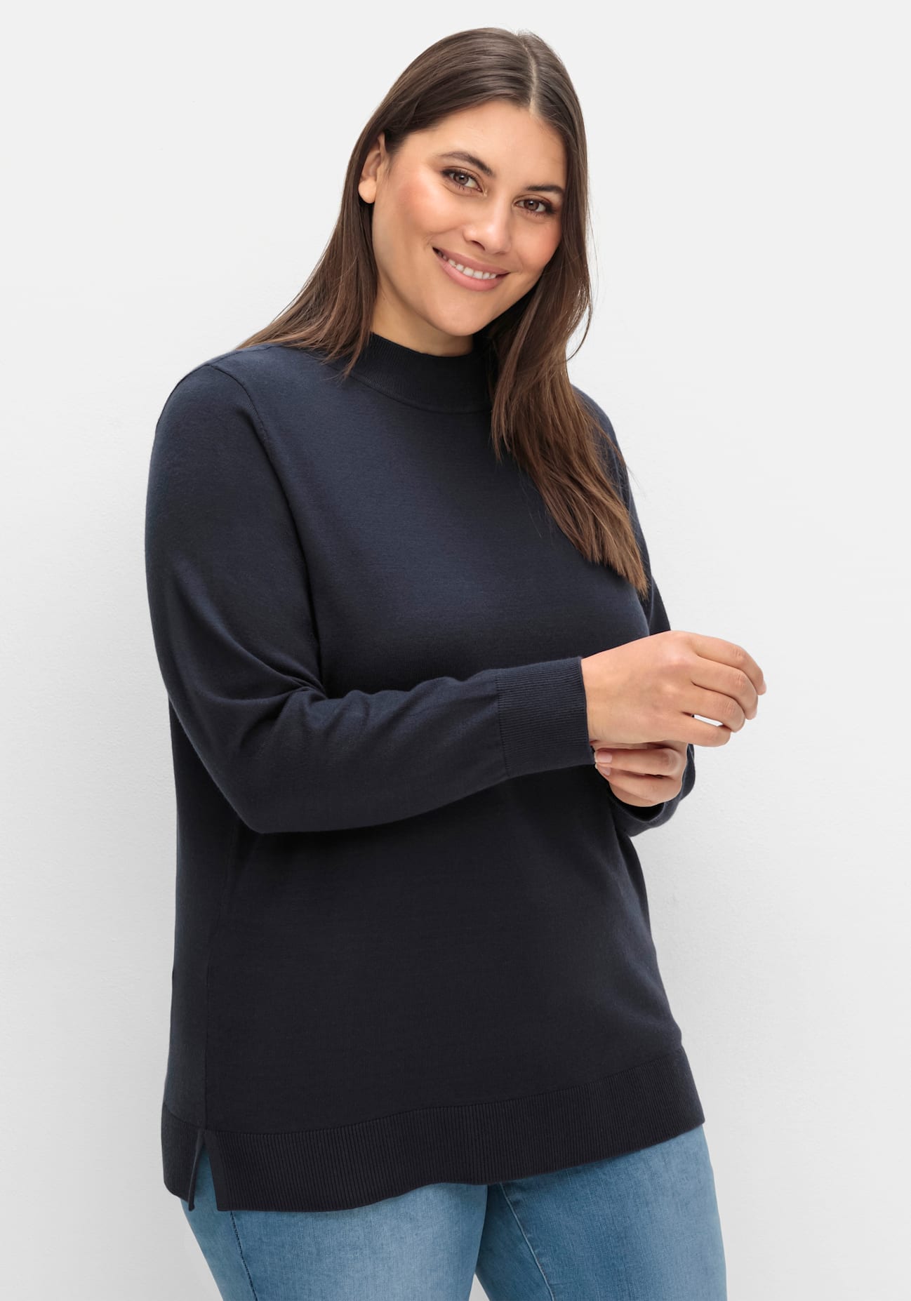 Sheego Strickpullover "Strickpullover" günstig online kaufen
