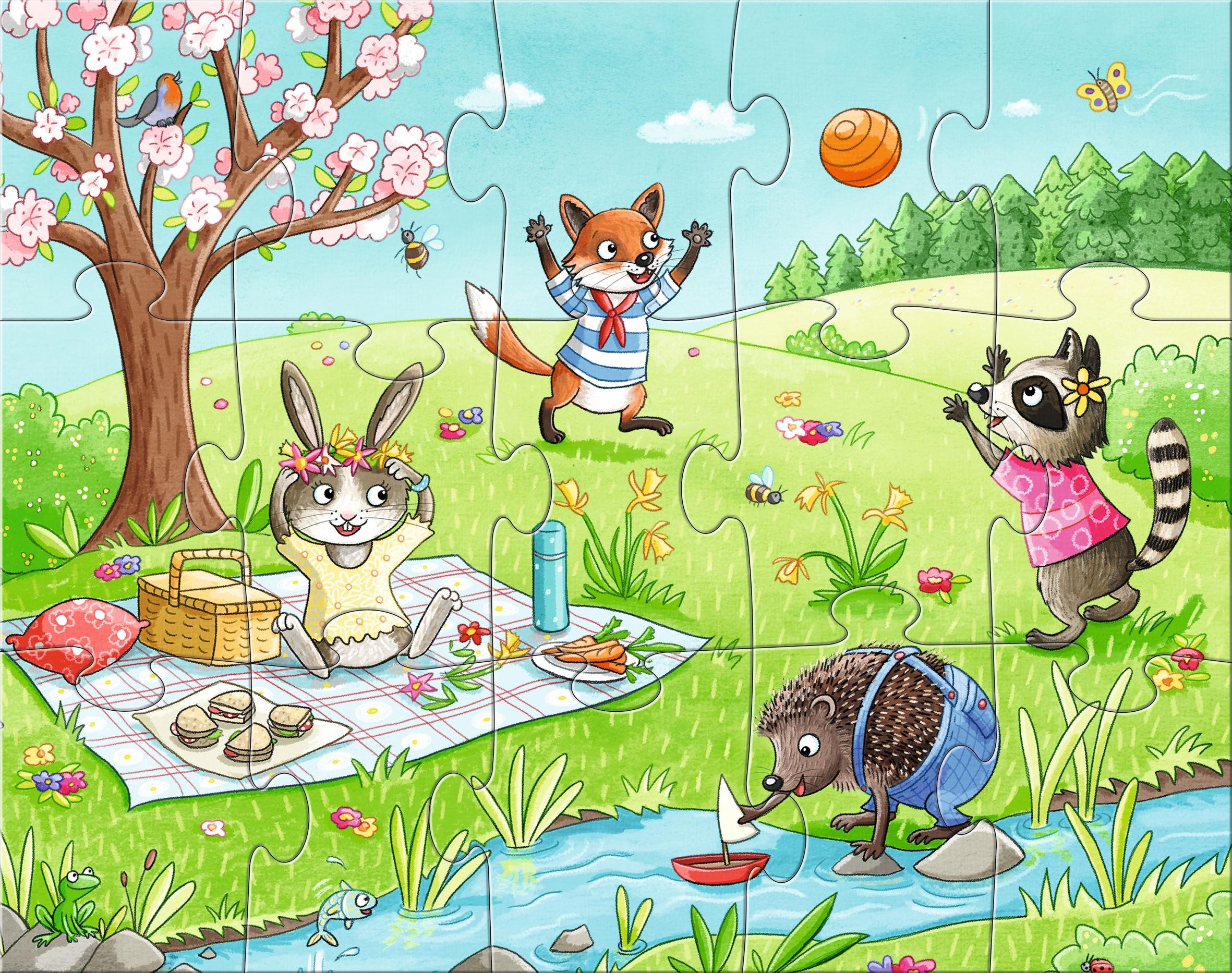 Haba Puzzle »Jahreszeiten«