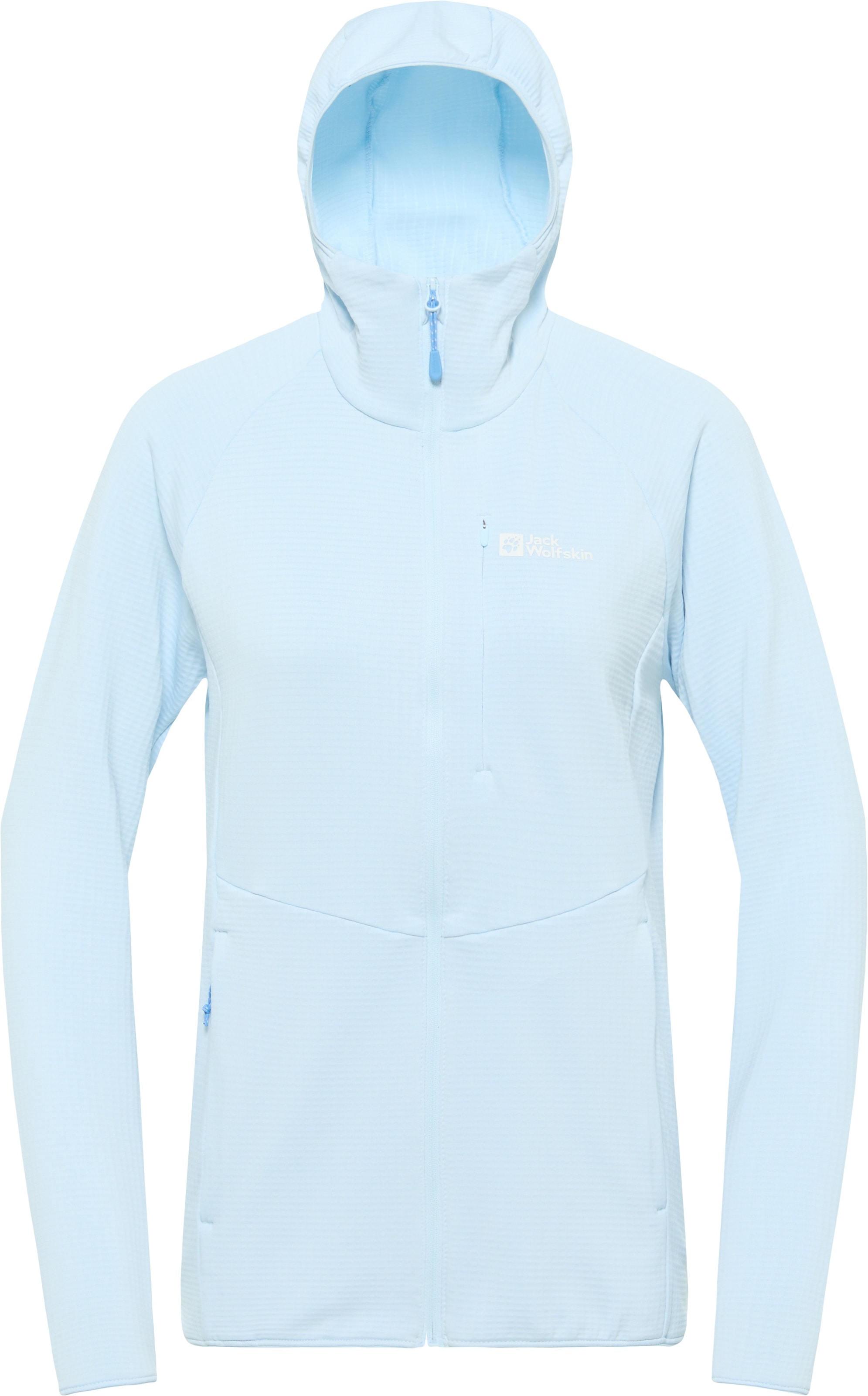 Jack Wolfskin Fleecejacke »KOLBENBERG HOODED FZ W«, mit Kapuze