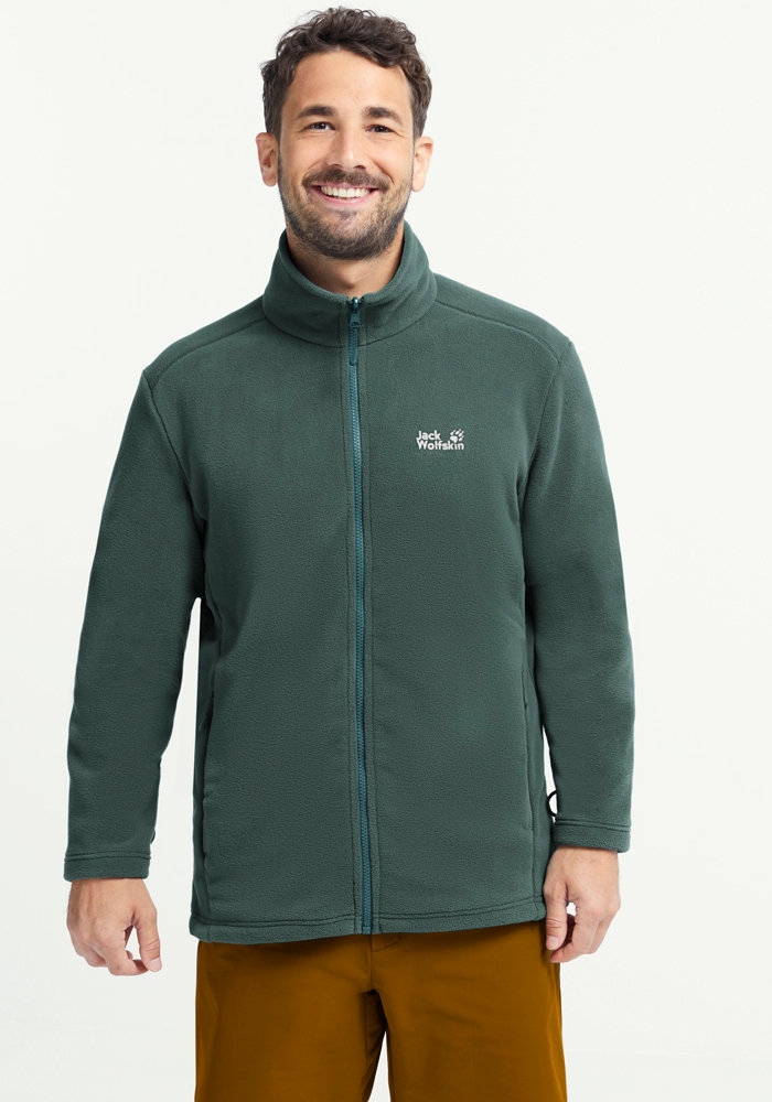 Jack Wolfskin Fleecejacke "TAUNUS 200 FZ M" Fleecejacke, 3-in-1 System kompatibel, Verbindungsschlaufen