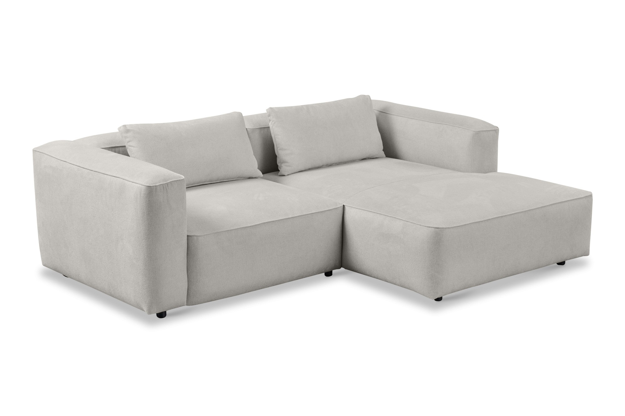 andas Ecksofa »Tvinnet«, Breite 228 cm, extra tiefe Sitzfläche, kubisches Sitzvergnügen