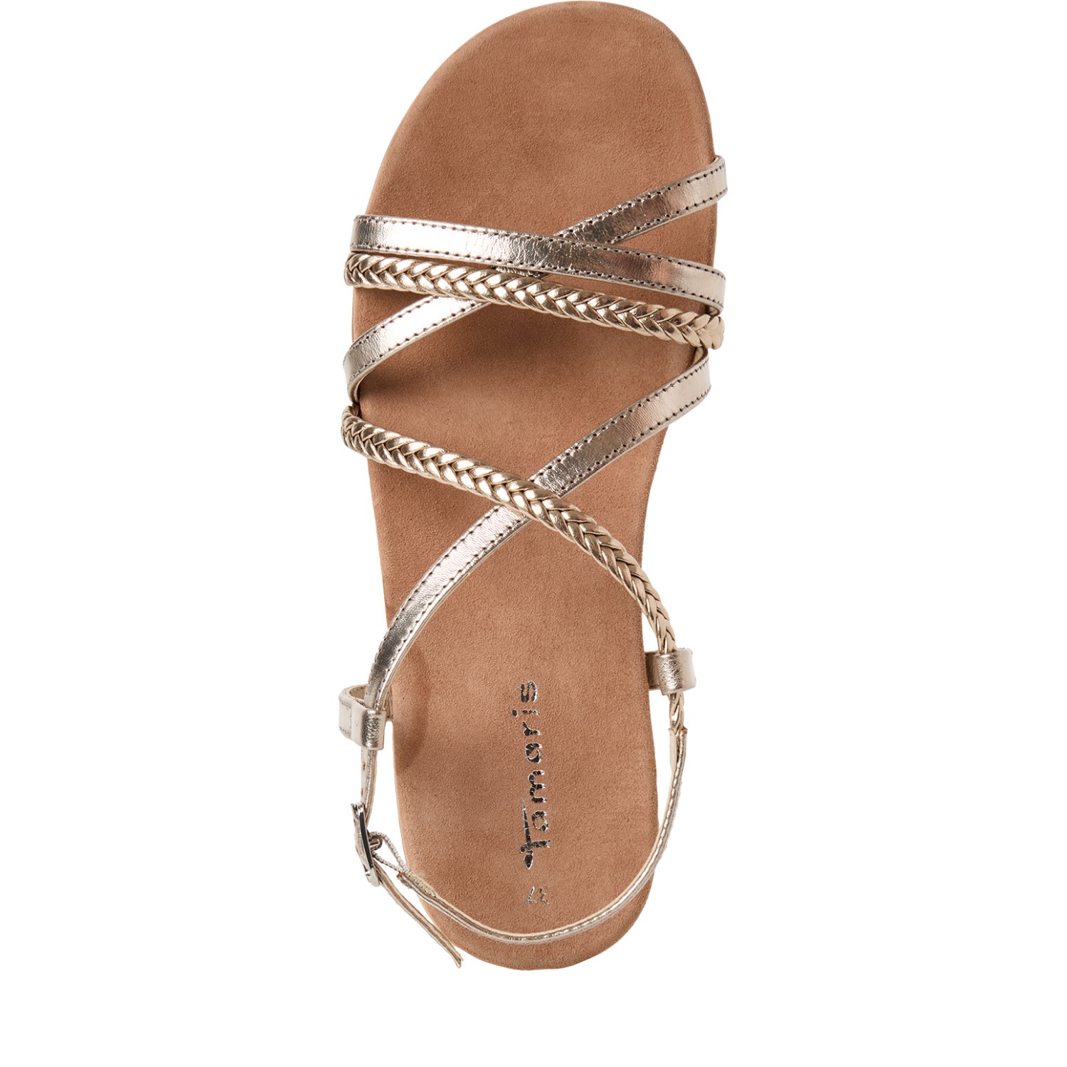 Tamaris Riemchensandale  Sommerschuh, Sandalette mit feinen Riemchen