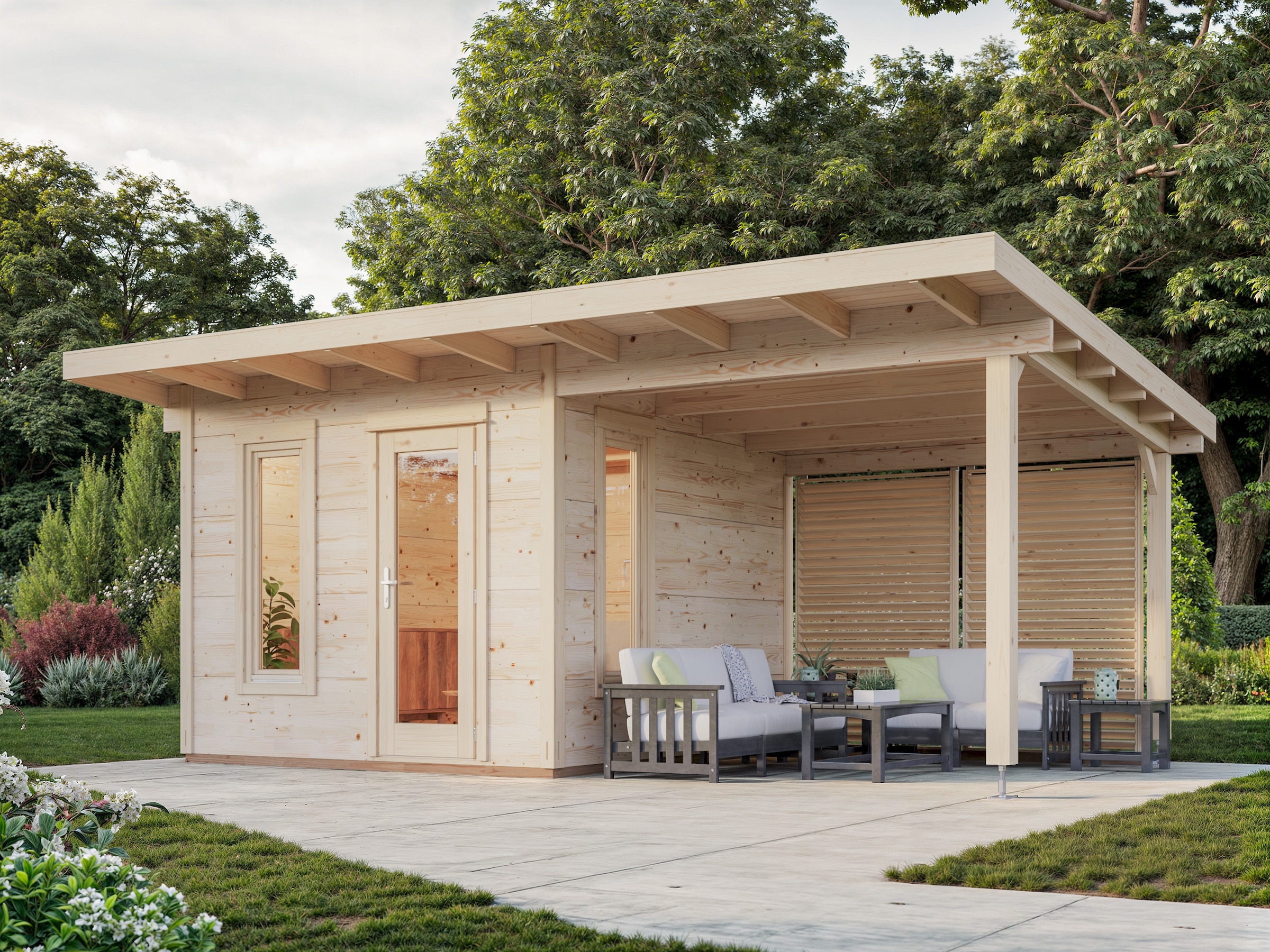 Palmako Gartenhaus »Grace« verschiedene Farben