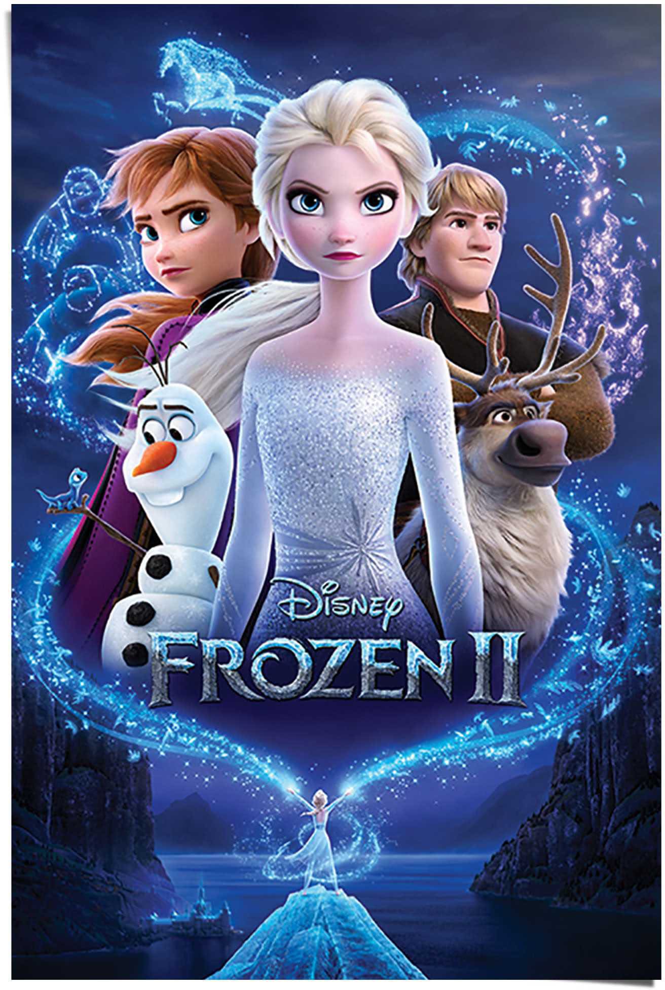 Reinders Poster "Frozen 2 Filmplakat - Disney - Elsa - Anna" 1 Stk. tlg. günstig online kaufen