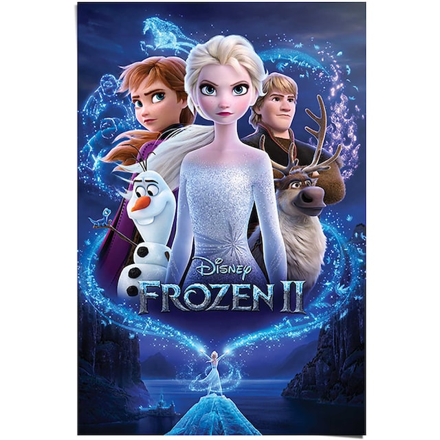 Reinders! Poster »Frozen 2 Filmplakat - Disney - Elsa - Anna«, (1 St.)  bestellen | BAUR