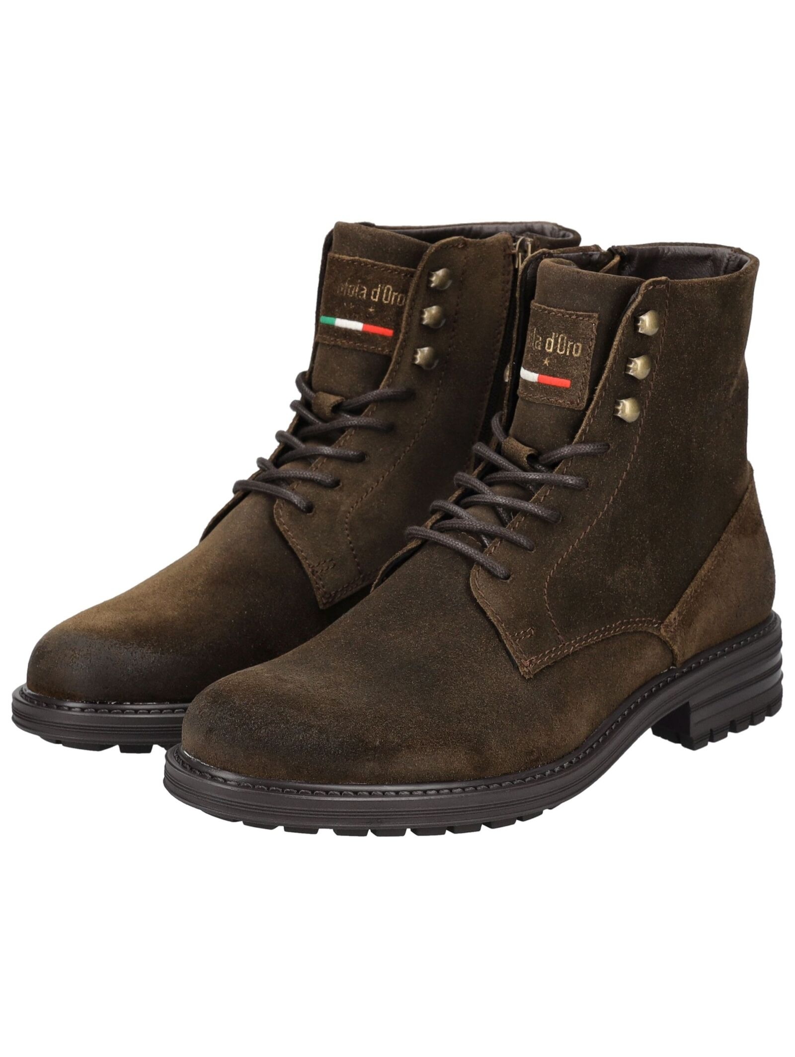 Pantofola d´Oro Schnürstiefelette »Pantofola d'Oro Stiefelette Veloursleder«