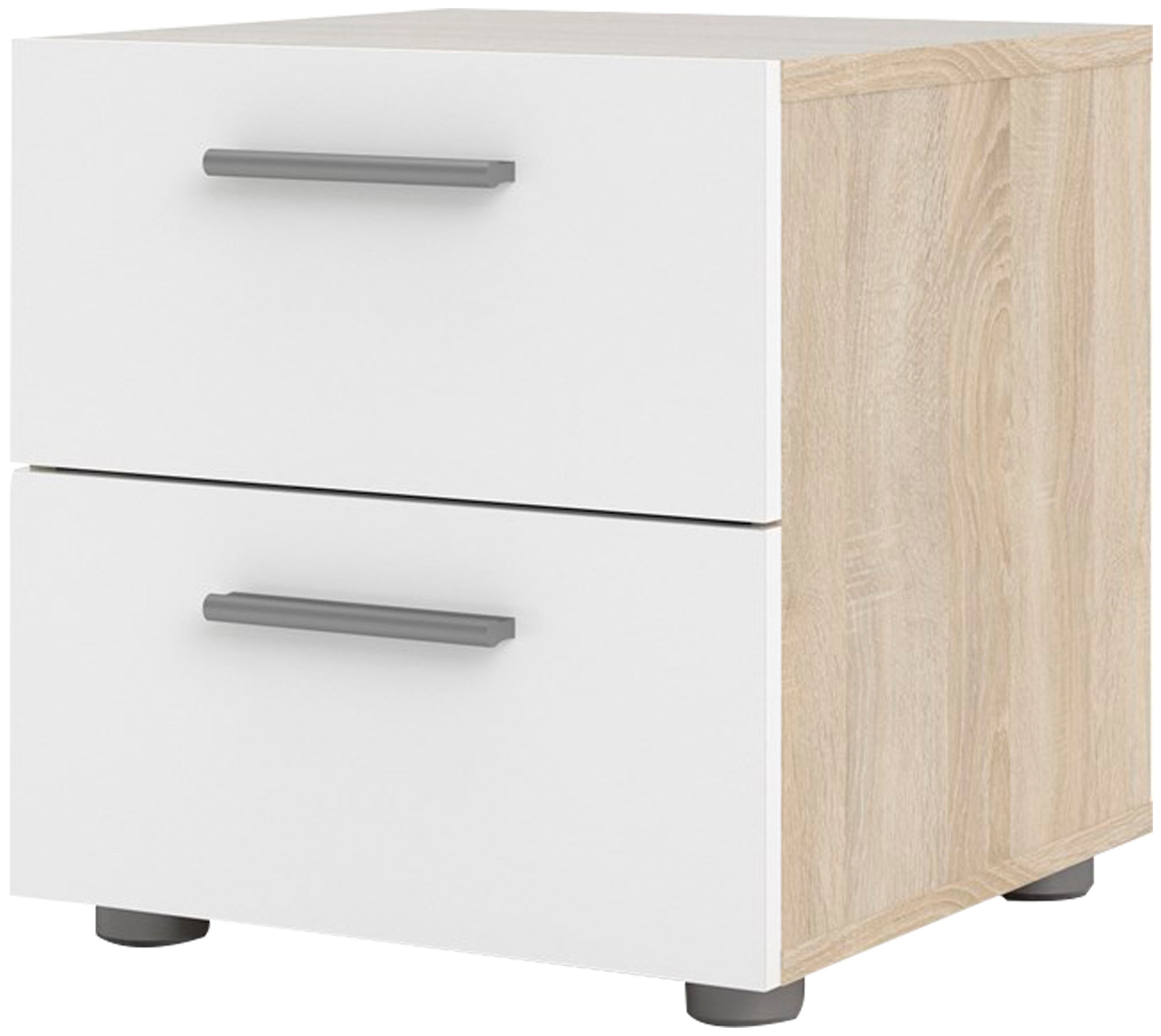 INOSIGN Nachtkommode »Pepe, Nachttisch, Nachtschrank, Beistelltisch,« mit 2 Schubläden, Breite 40, Höhe 42 cm