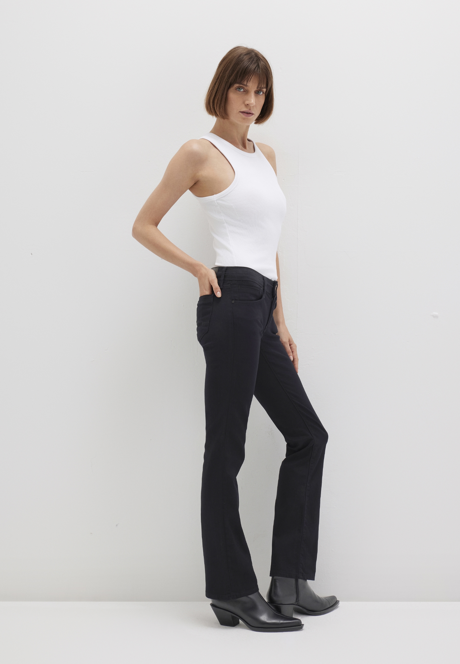 Mavi Bootcut-Jeans »BELLA MID-RISE«, Bootcut Jeans