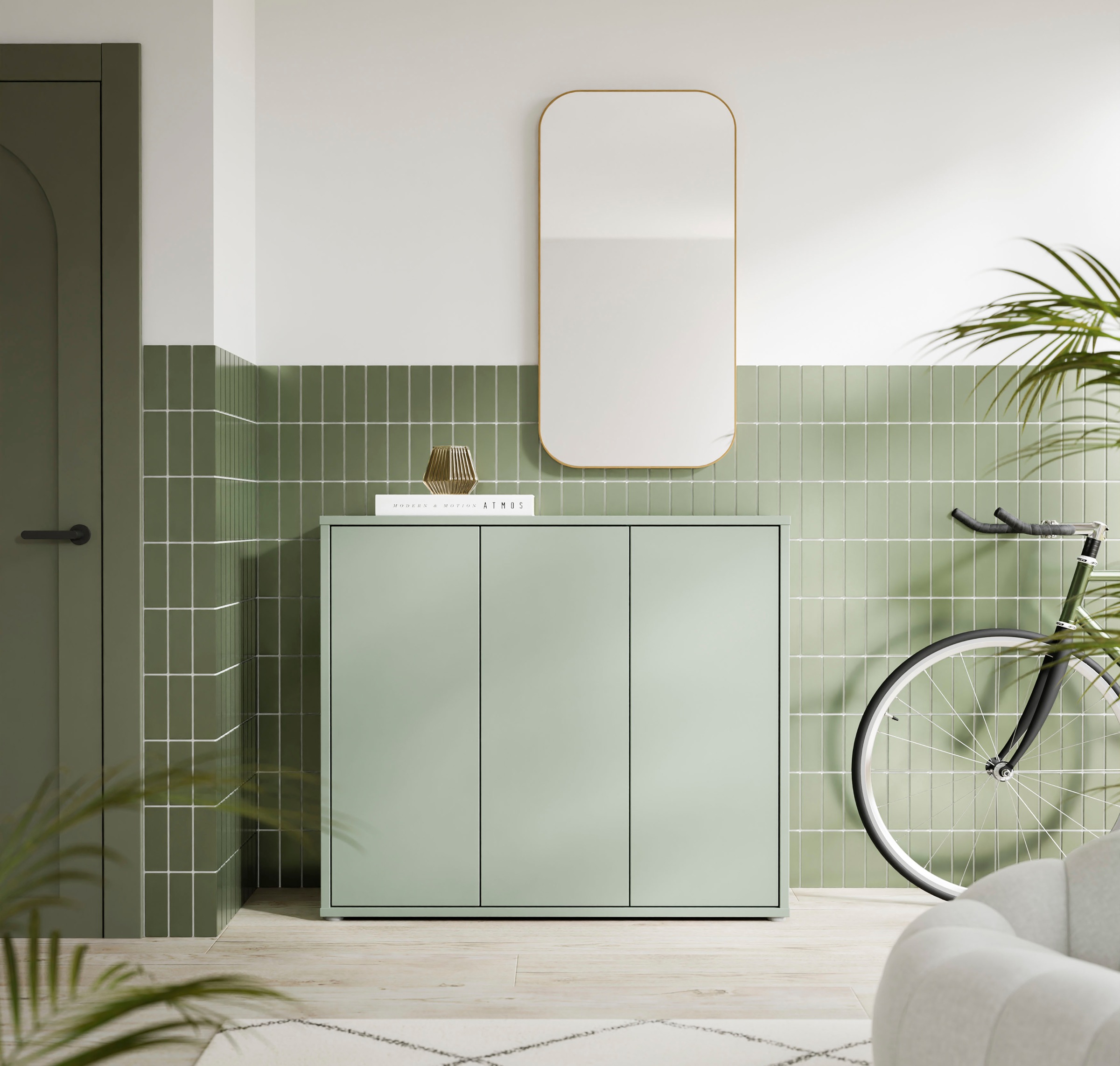 FORTE Schuhschrank "Alice Springs" B/H/T 109,2/99,1/34,9 cm, Stauraumschran günstig online kaufen