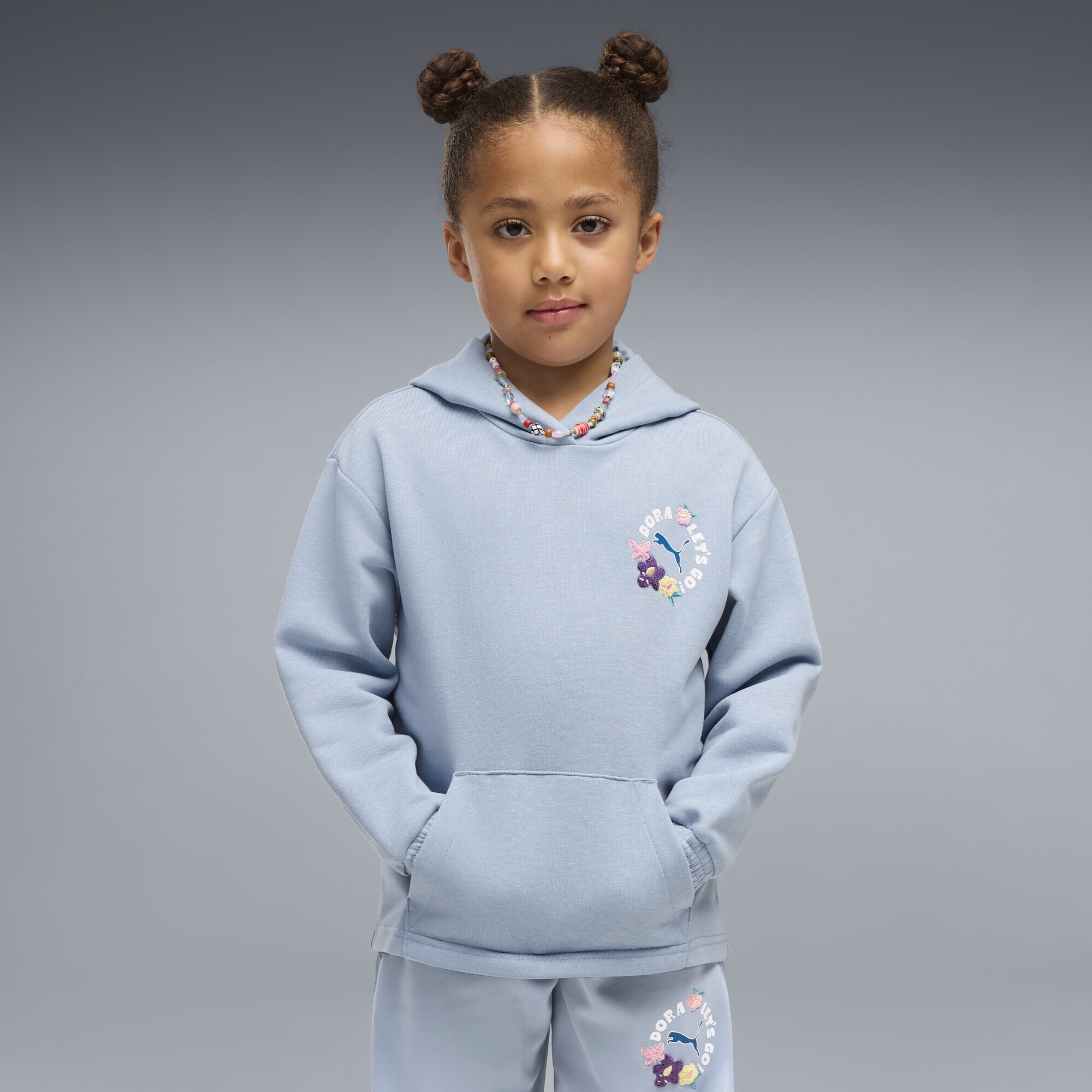 PUMA Kapuzenpullover »PUMA x DORA THE EXPLORER Relaxed Hoodie Mädchen«