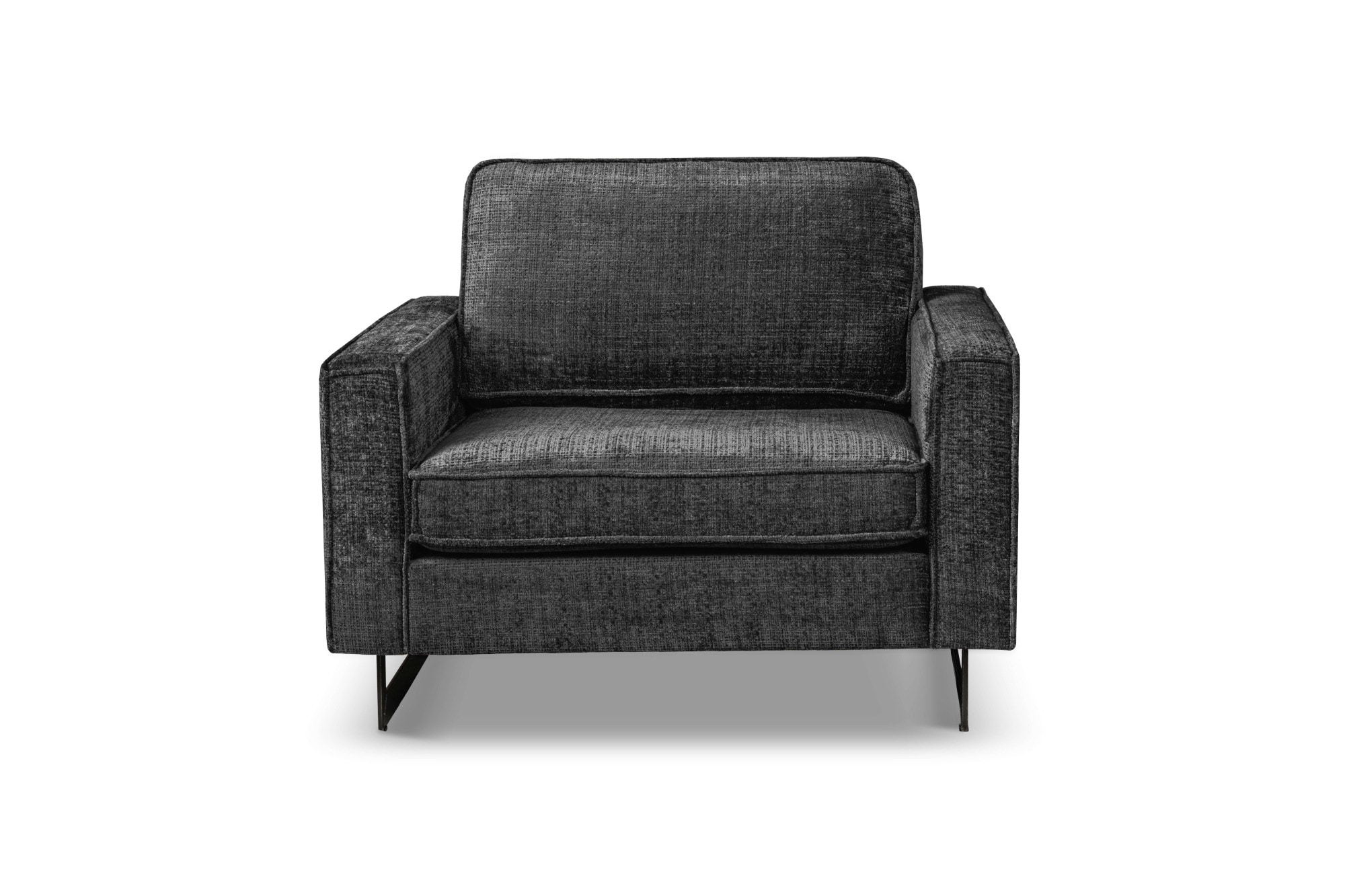 PLACES OF STYLE Loveseat "Pinto 105 cm, Cord, Chenille, Lederoptik" mit Ked günstig online kaufen