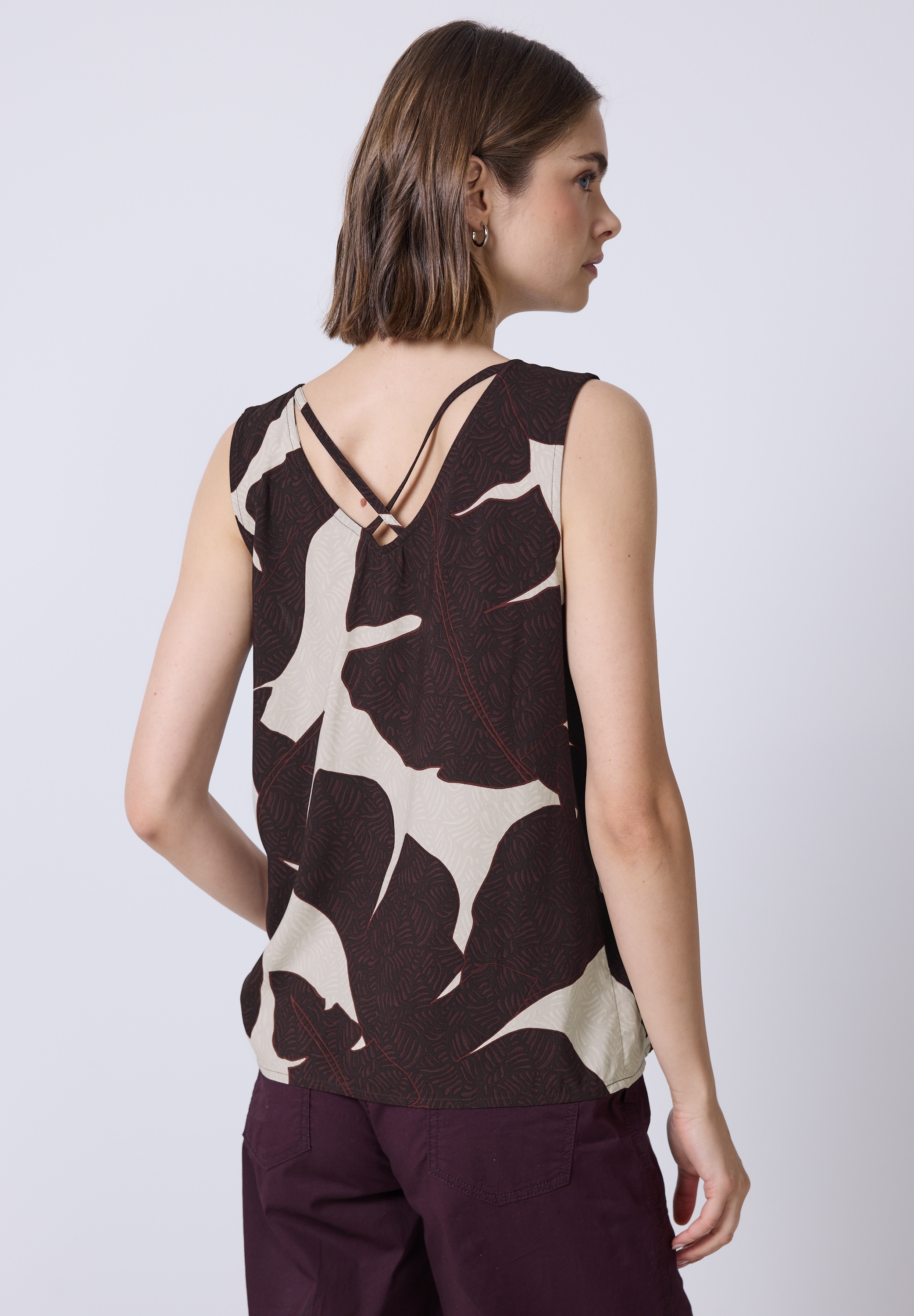 STREET ONE STUDIO Blusentop, aus softer Viskose