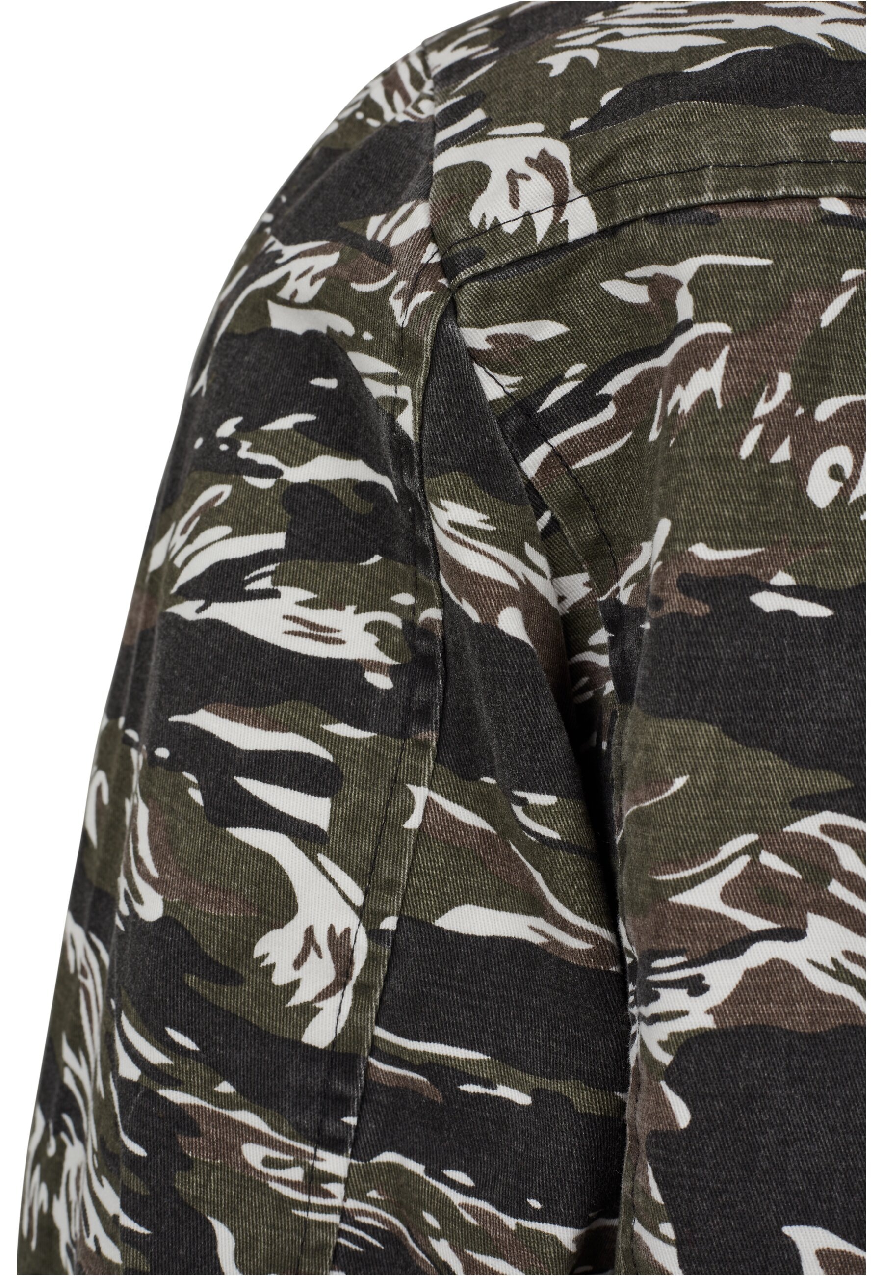 URBAN CLASSICS Allwetterjacke »Urban Classics Herren Tiger Camo Cotton Jacket«, (1 St.), mit Kapuze