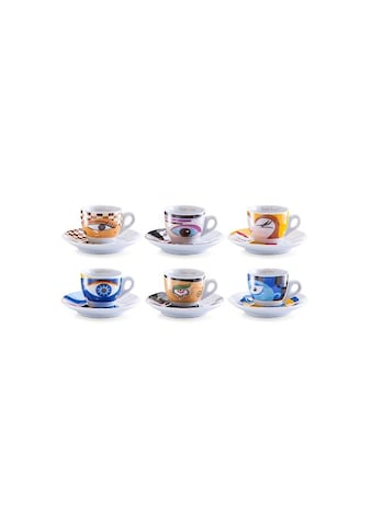 Espressotasse »Magic Eyes«, (Set, 12 tlg.)