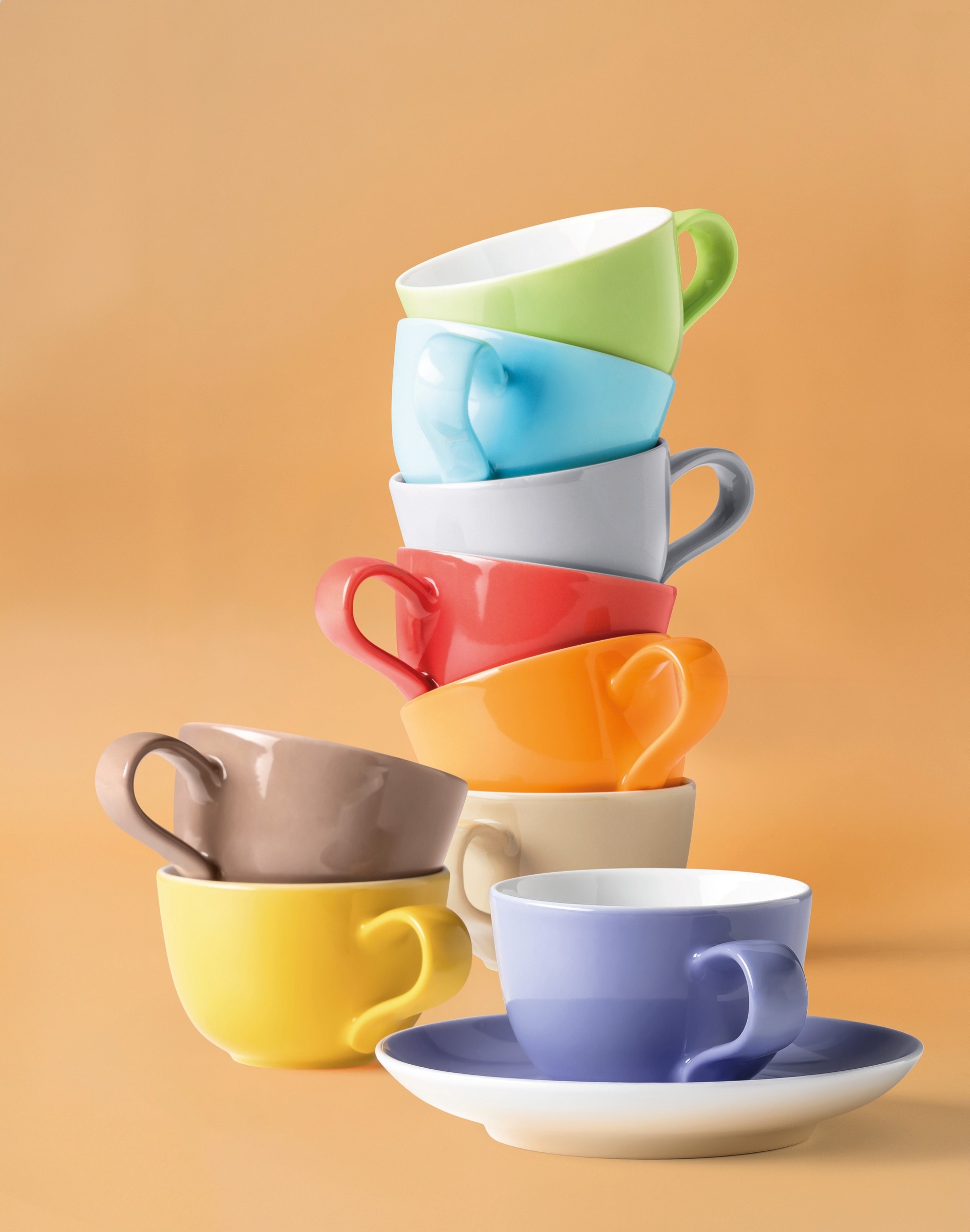 Seltmann Weiden Becher »Liberty Pure Colors« Kaffeebecher, Tasse