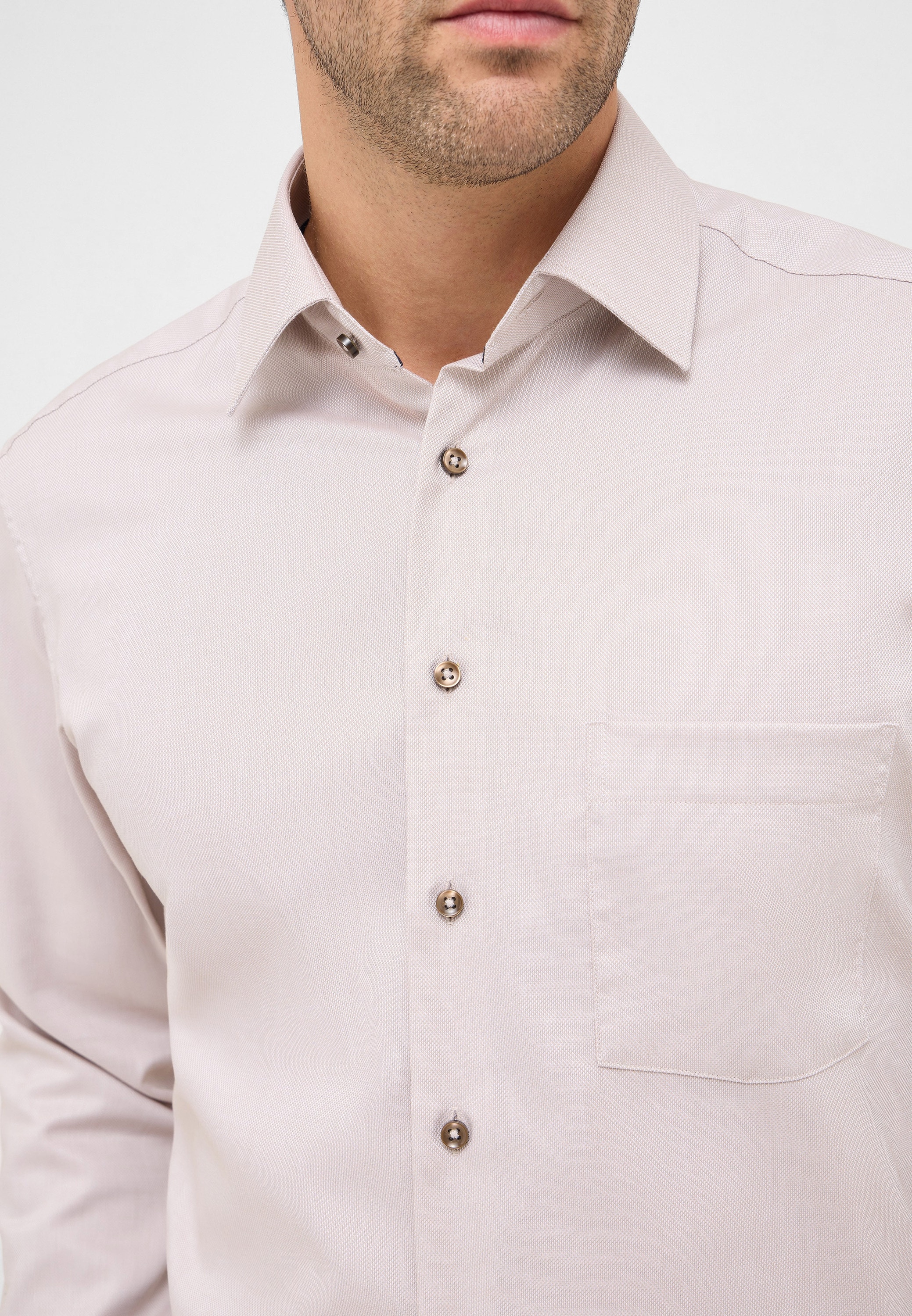 Eterna Langarmhemd »MODERN FIT«, NON IRON (bügelfrei)
