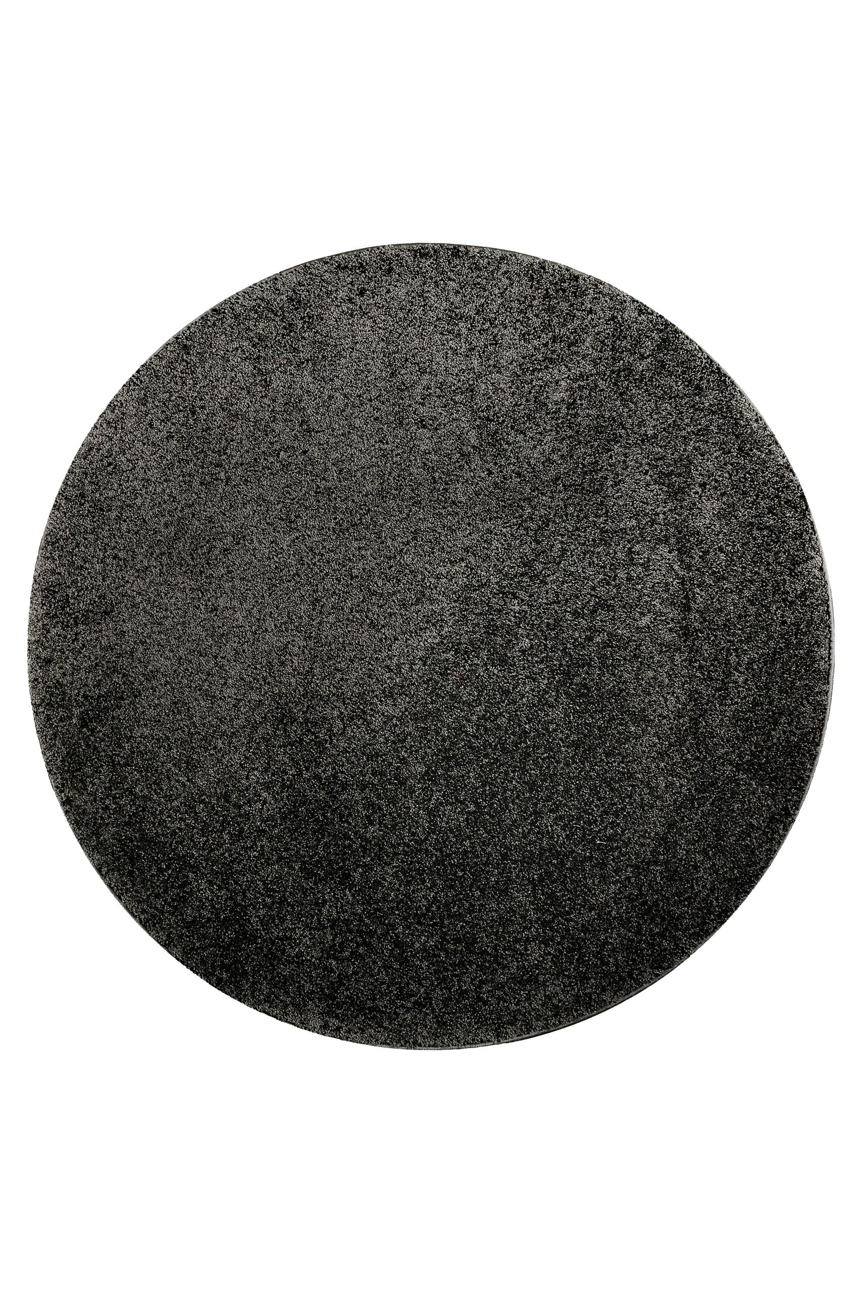 Wecon home Hochflor-Teppich »Manta«, rund, 25 mm Höhe, Langflor, maschinell gewebt, robust, Wohn- & Schlafzimmer, einfarbig