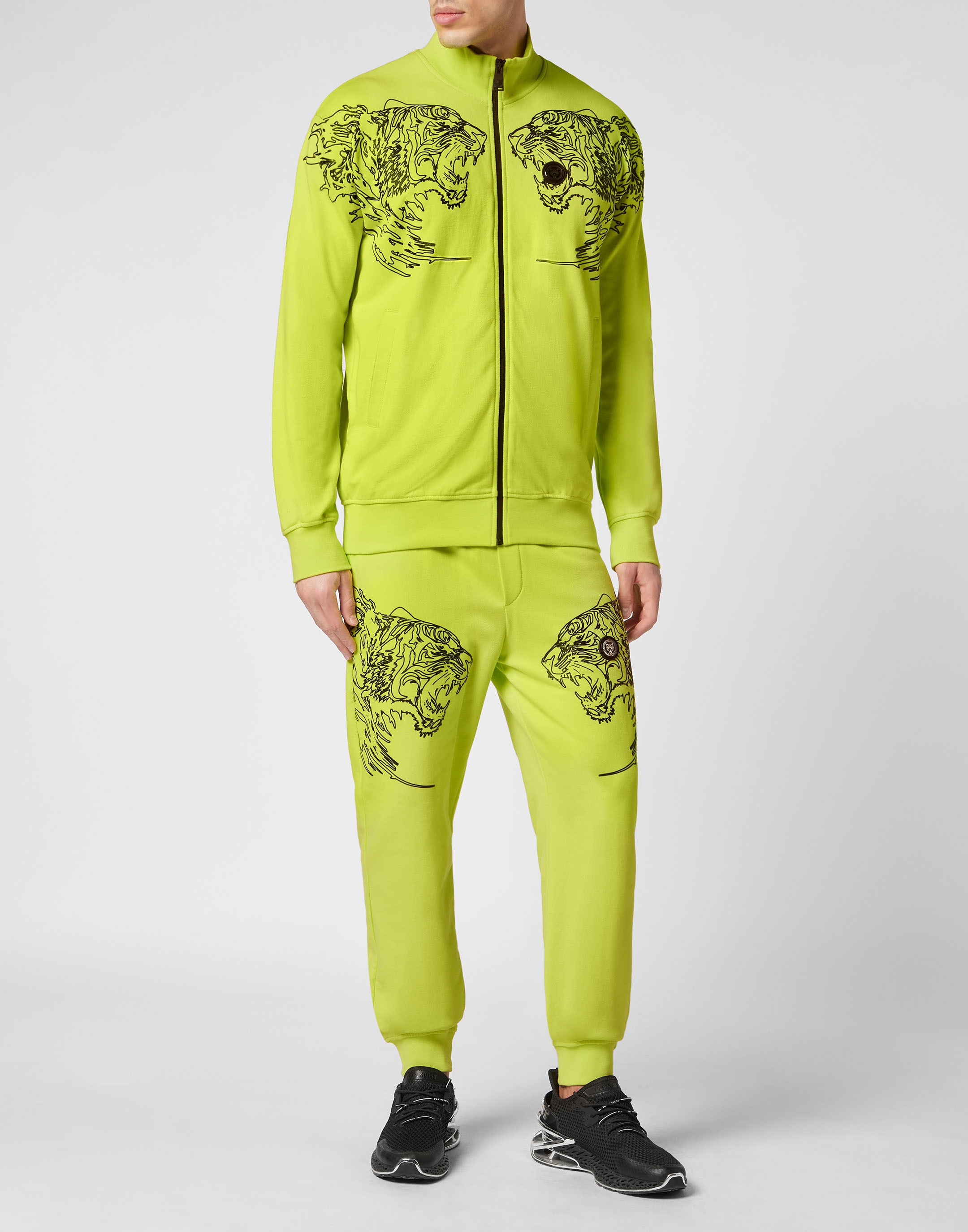 PLEIN SPORT Kapuzensweatjacke »Tiger«