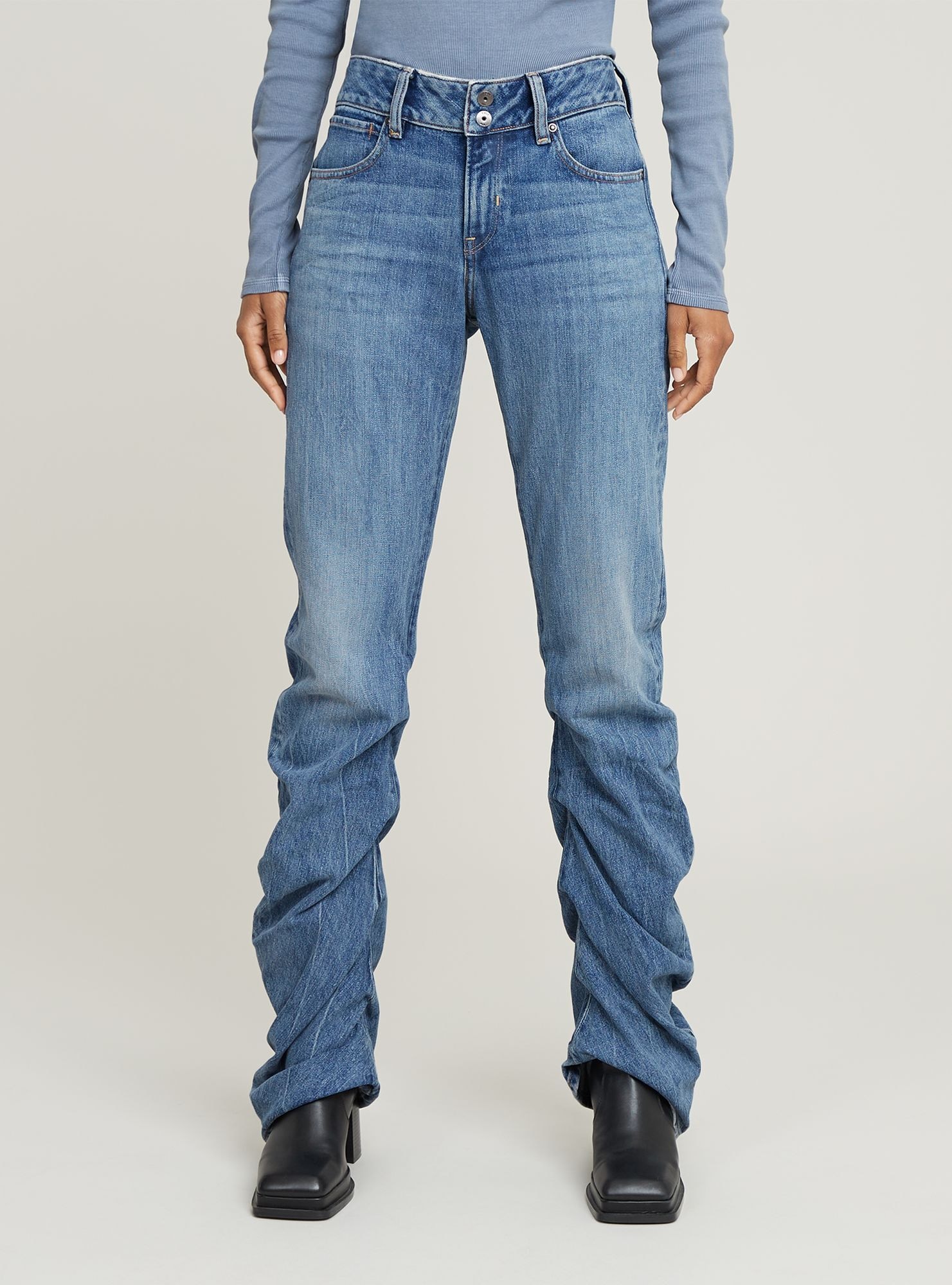 G-STAR 5-Pocket-Jeans "G-Staq Low Bootcut Jeans" günstig online kaufen