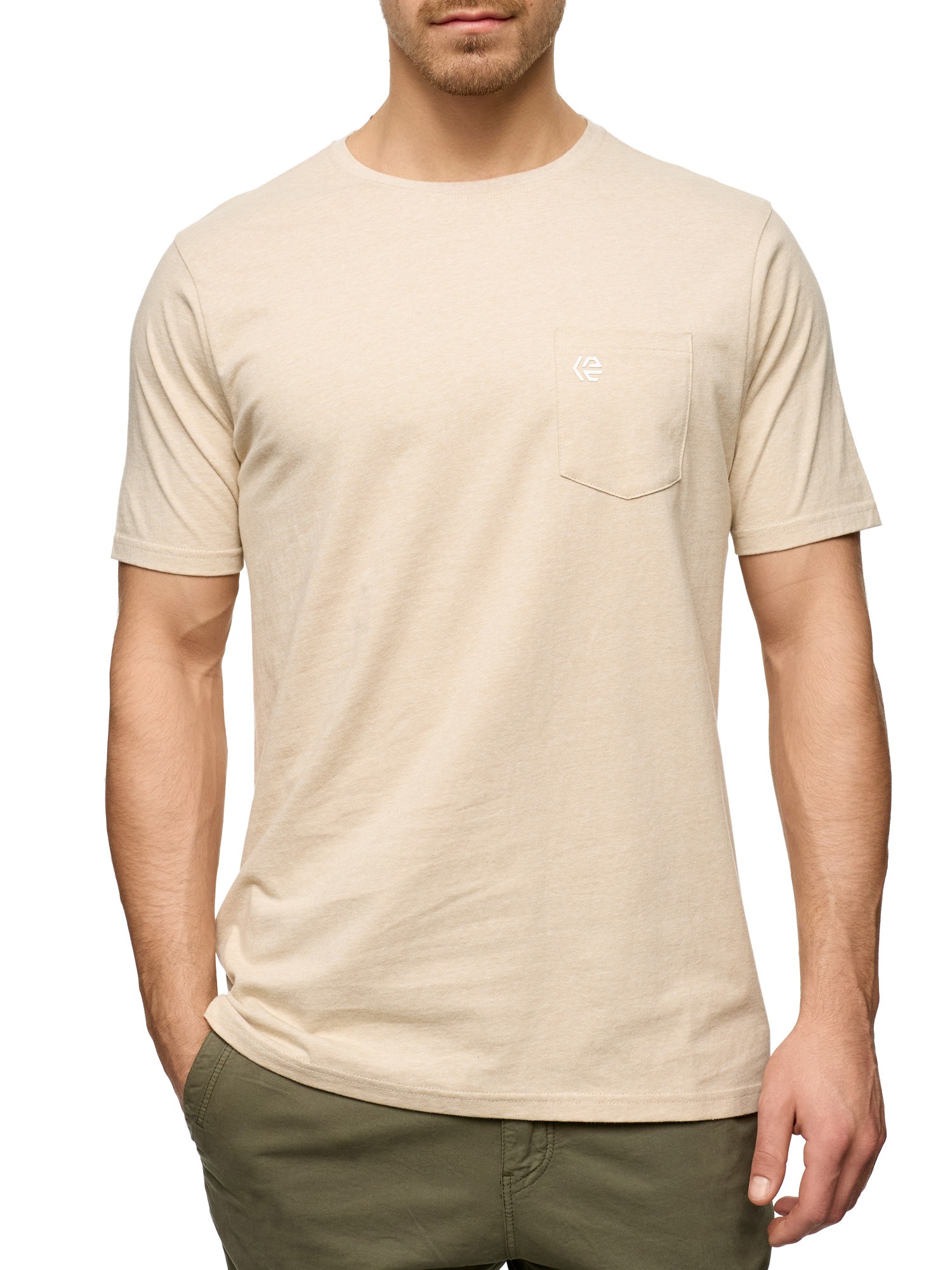 Indicode Rundhalsshirt "INStrible" günstig online kaufen