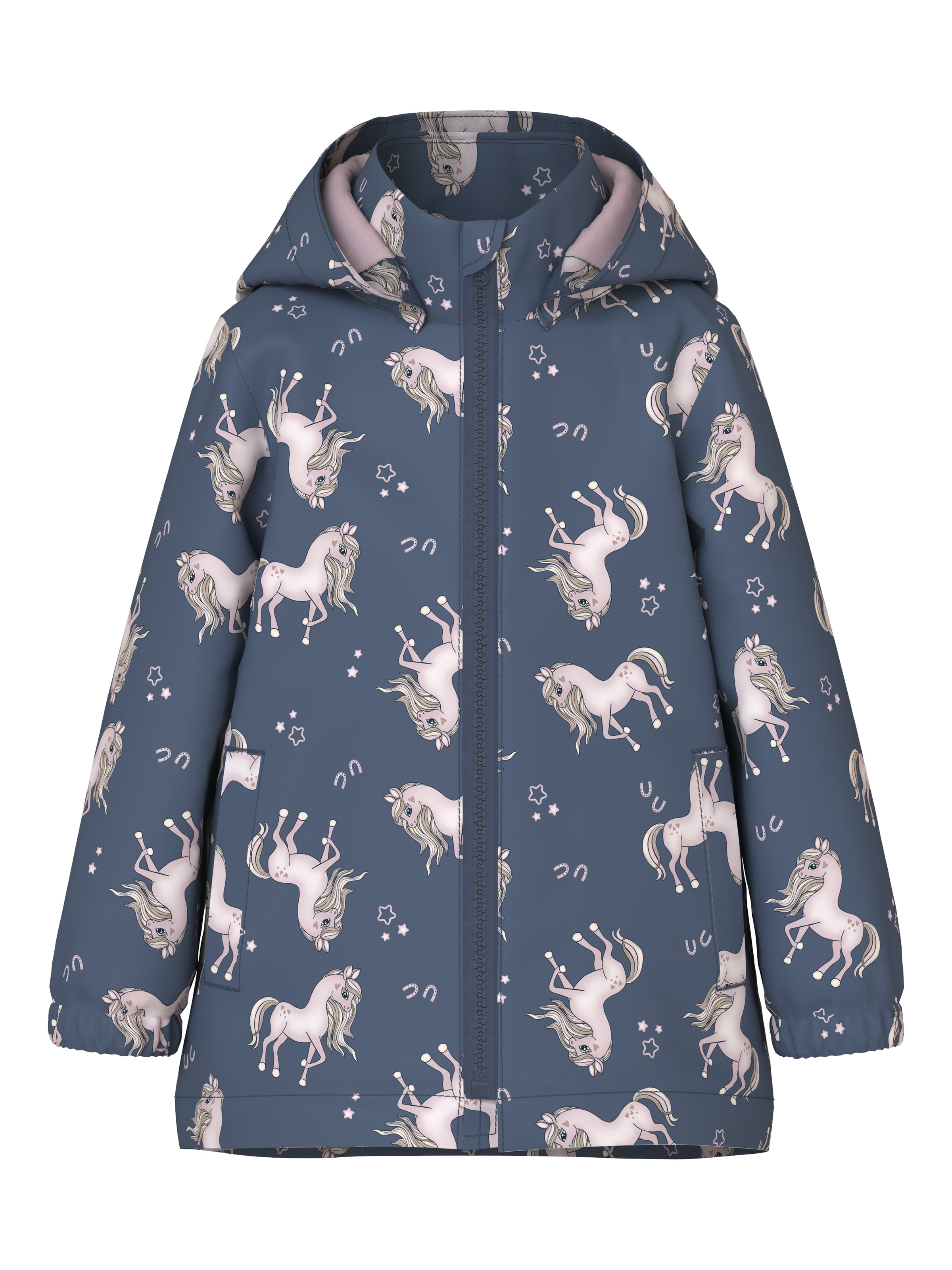 Name It Nmfmaxi vår-og høstjakke småbarn, Vintage Indigo