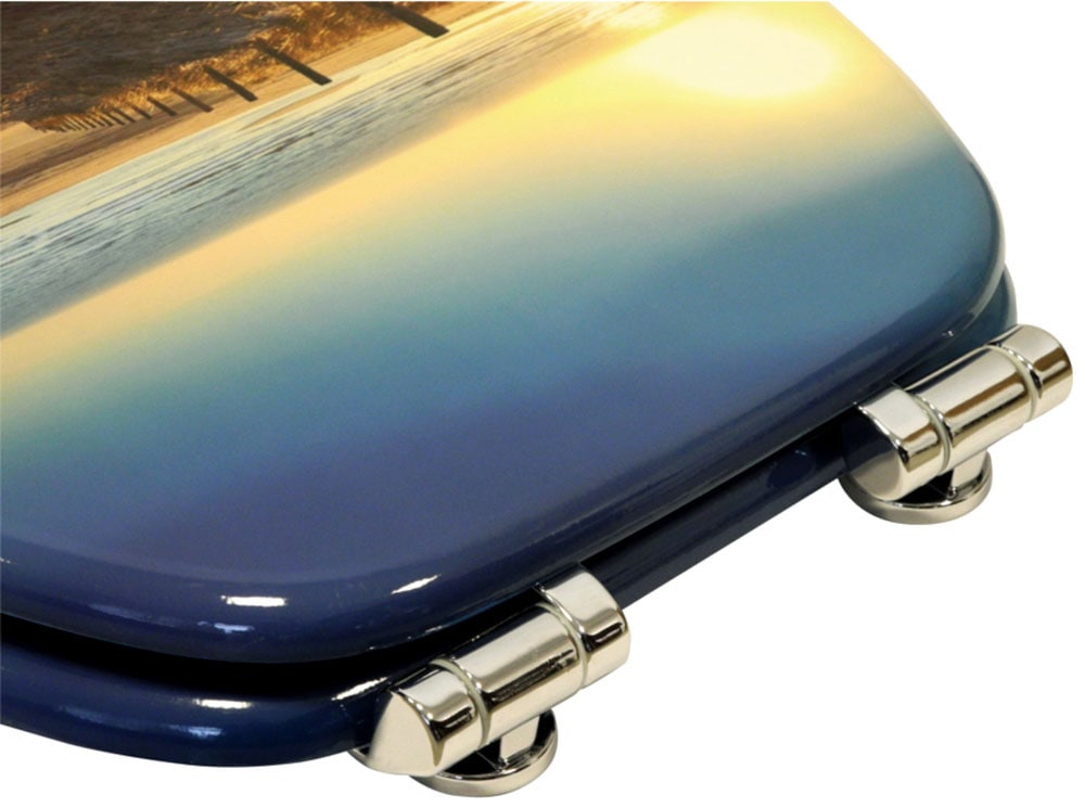 Sanilo Badaccessoire-Set »Düne« WC-Sitz, Badteppich, Stöpsel, Seifenspender und WC-Bürste