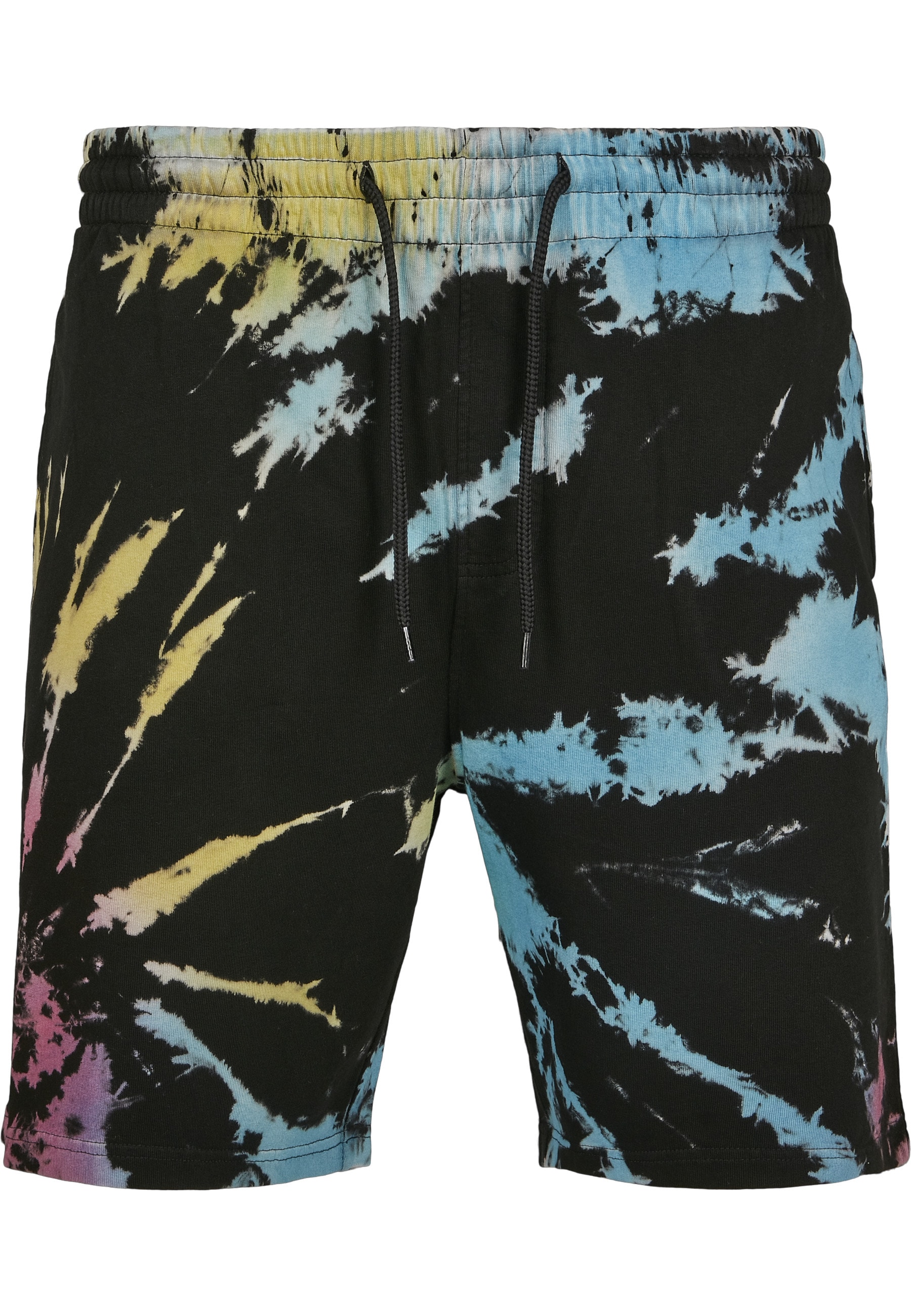 URBAN CLASSICS Stoffhose "Urban Classics Herren Tie Dye Sweat Shorts" günstig online kaufen