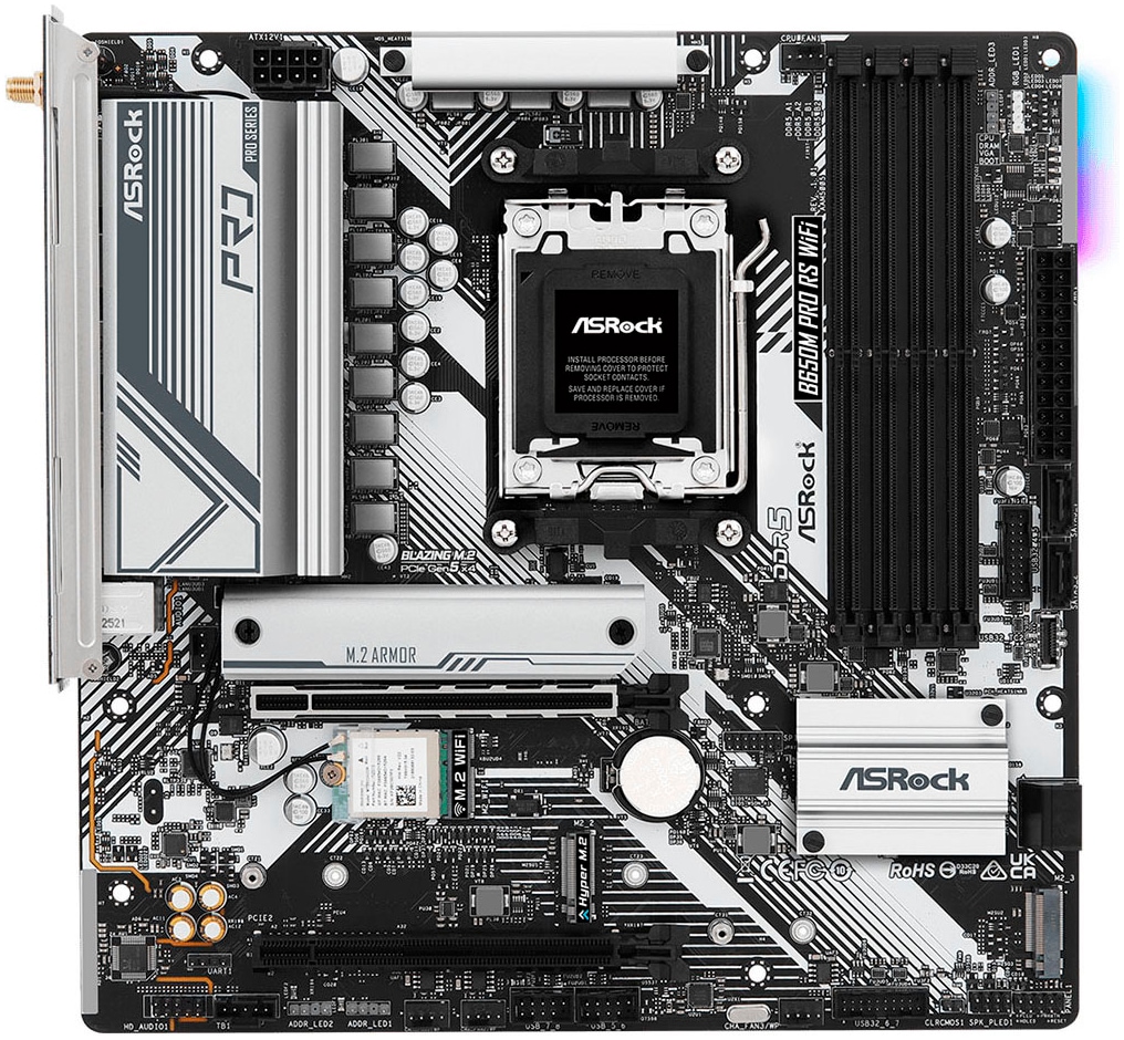 Asrock Mainboard »B650M Pro RS WiFi«