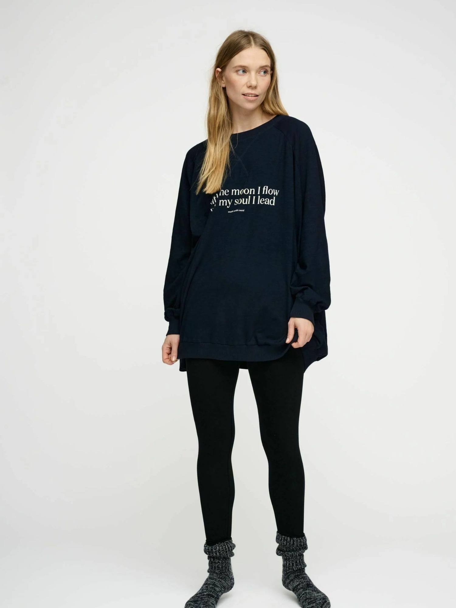 moshi moshi mind Rundhalspullover »moshi moshi mind Pullover November«