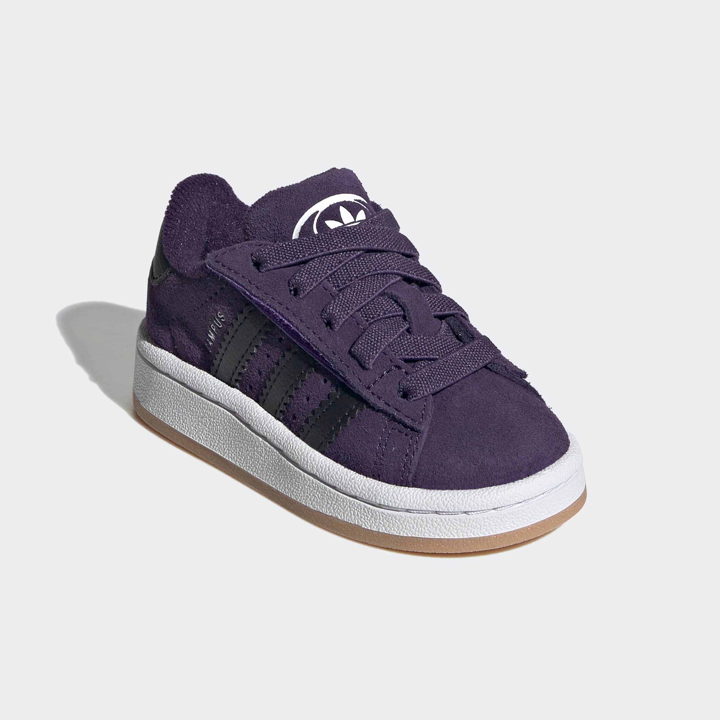 adidas Originals Sneaker "CAMPUS 00S COMFORT CLOSURE ELASTIC LACE KIDS" für Babys und Kleinkinder aus Leder und Wildleder, mit Gummisohle