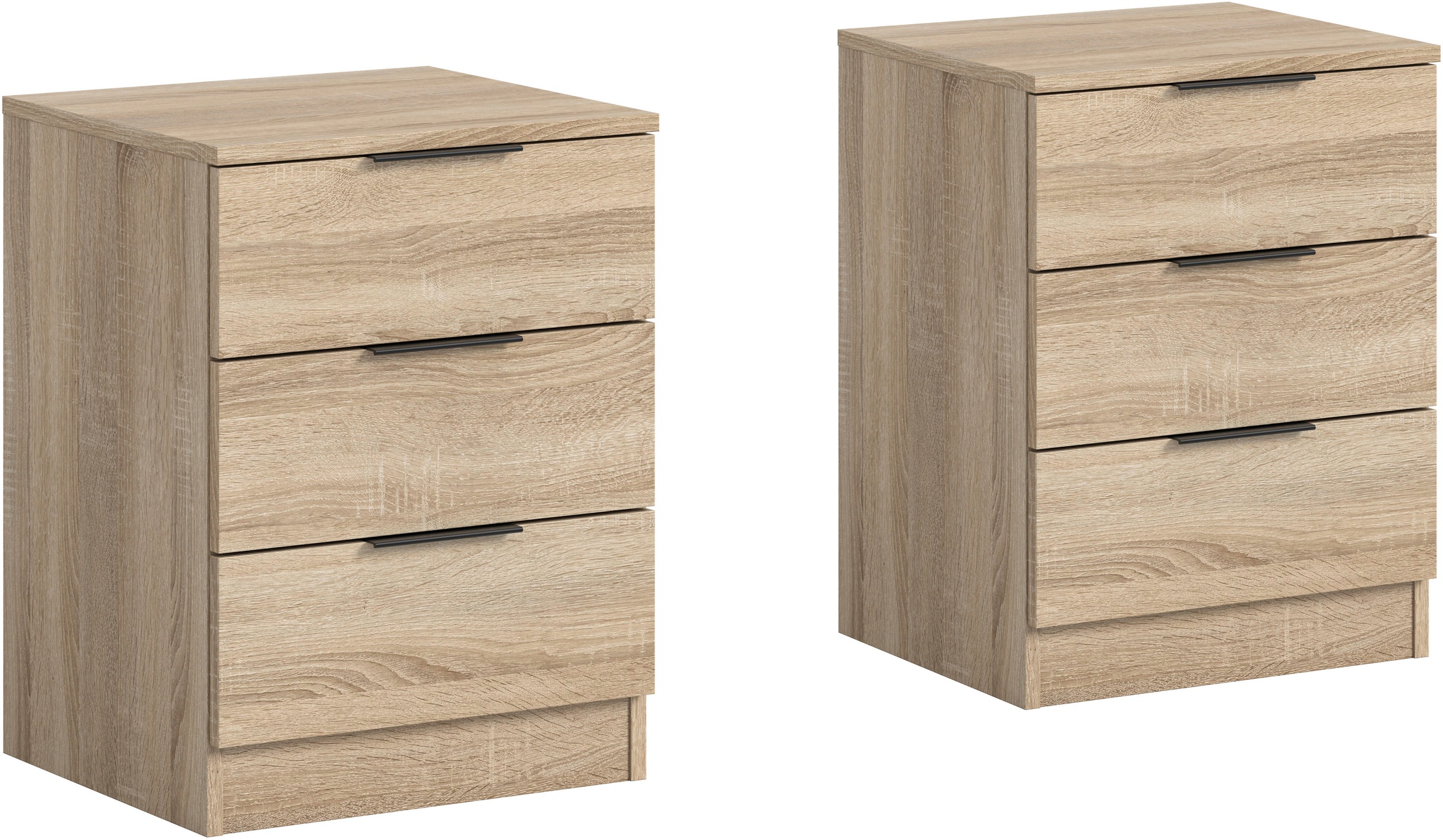 Home affaire Nachtkommode "Skarde 2 Nachttische, jeweils Breite: 45 cm" Set günstig online kaufen