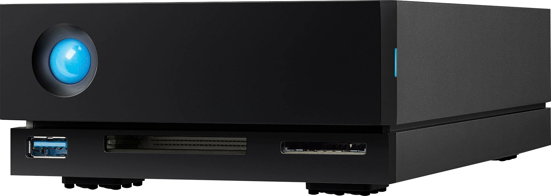 LaCie externe HDD-Festplatte »1big Dock 10 TB«, Anschluss Thunderbolt 3-DisplayPort-USB 3.0-SD-/CF-Kartensteckplätze
