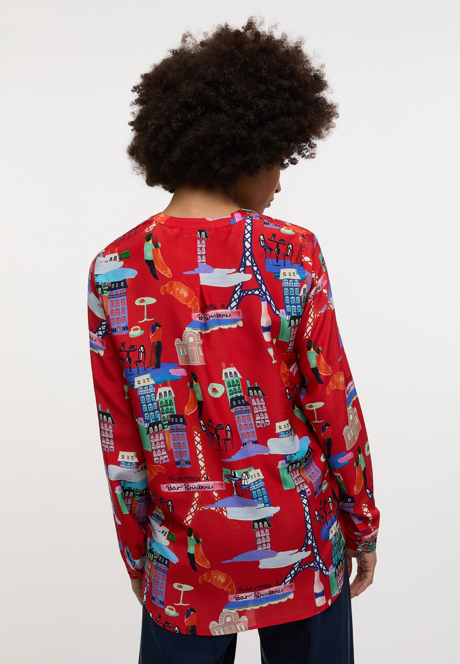 Eterna Longbluse "LOOSE FIT" günstig online kaufen