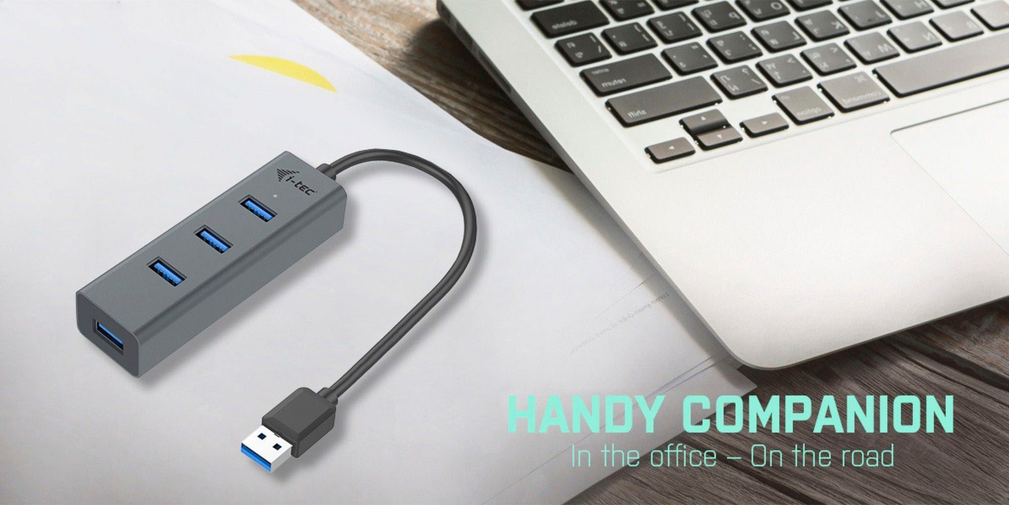 I-TEC USB-Adapter »USB 3.0 Metal HUB 4 Port«