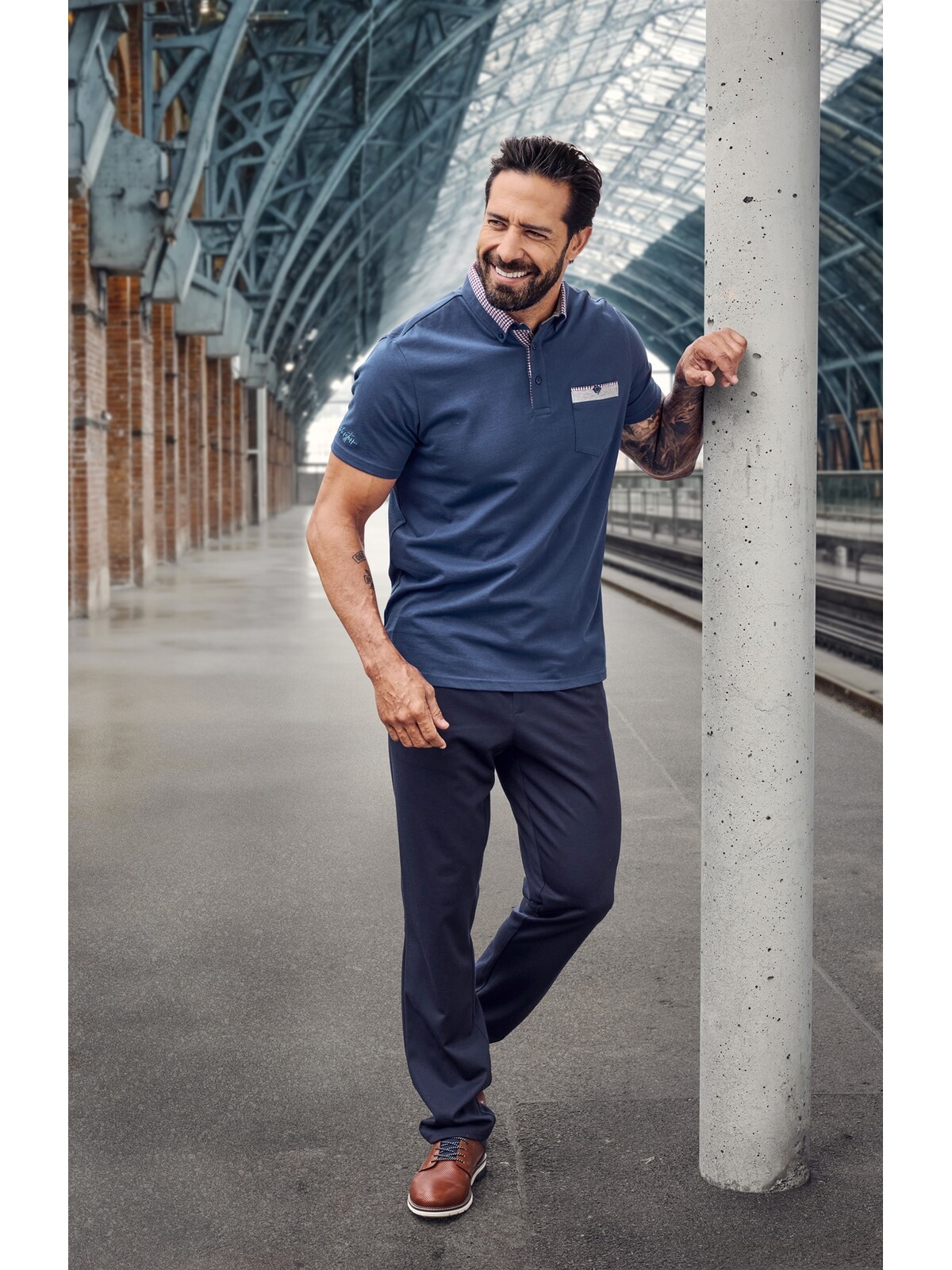 Jan Vanderstorm Poloshirt »Poloshirt LARSGAARD«