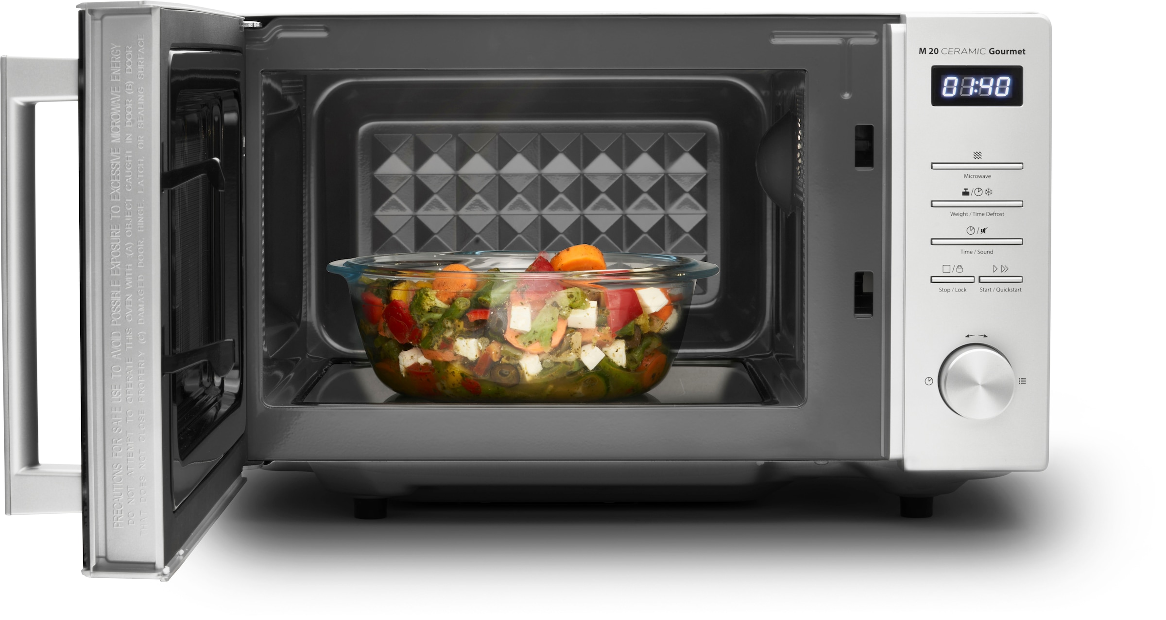 Caso Mikrowelle »CASO M 20 Ceramic Gourmet«, Mikrowelle, 700 W