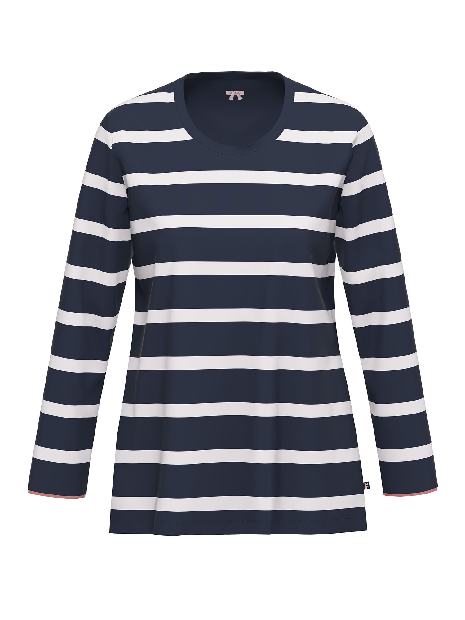 Ammann Schlafanzug »Damen langarm Shirt, lange Hose Night & Relax« 1 Stk.