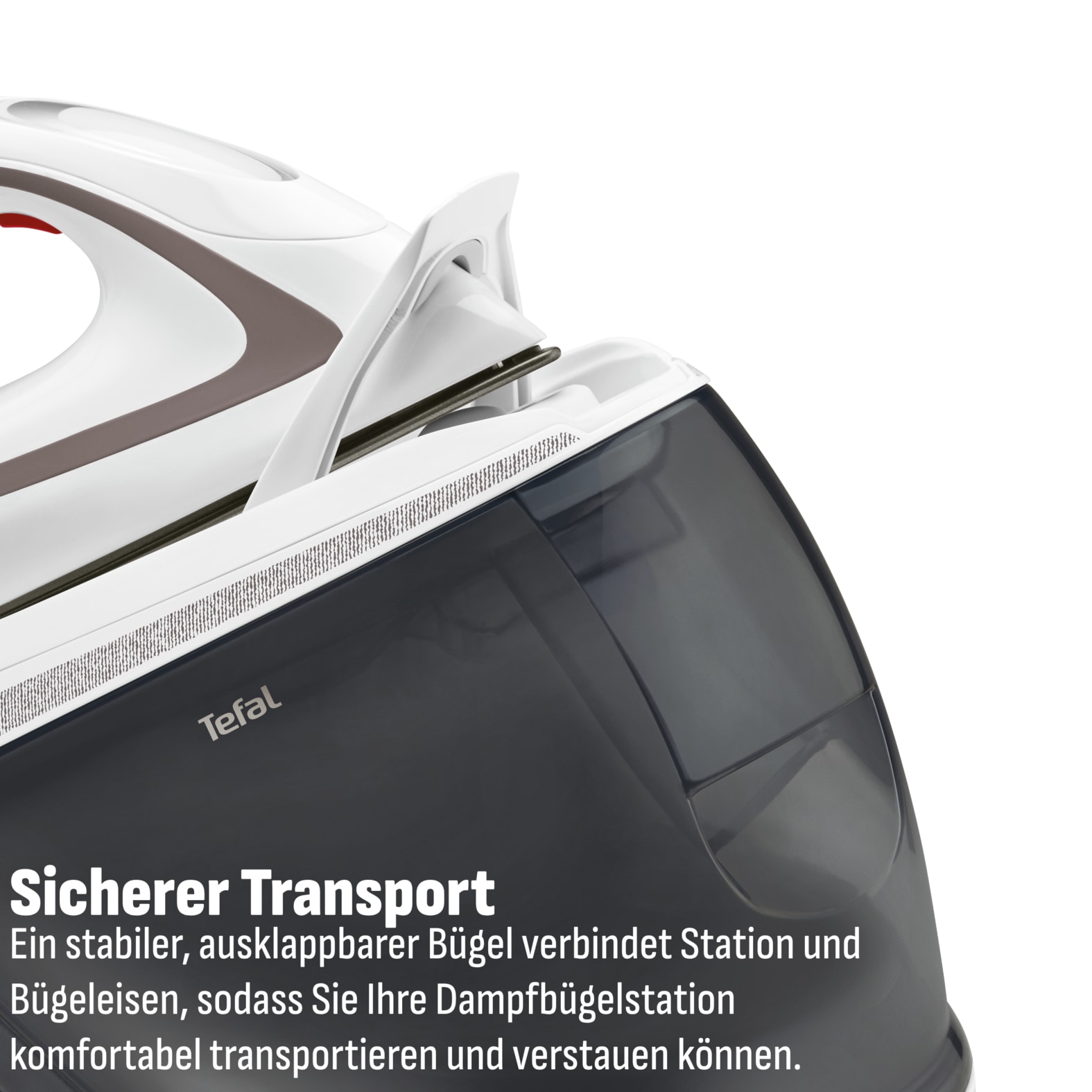 Tefal Dampfbügelstation »Pro Express Ultimate, 7,7 Bar, 2600 Watt, Kalk-Kollektor,« 1.900 ml Wassertank 155 g/Min. Dampfleistung, 500 g/Min. extra Dampfstoß, GV9567