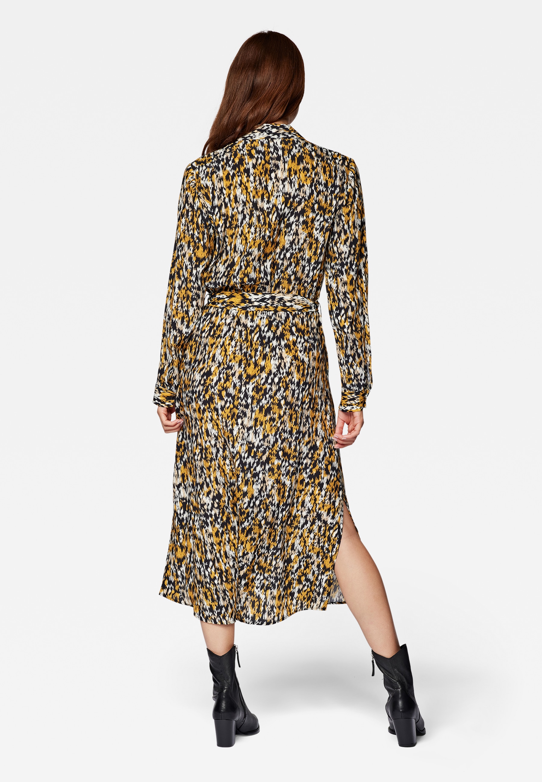 Mavi Maxikleid »PRINTED LONG DRESS«, Kleid mit Muster