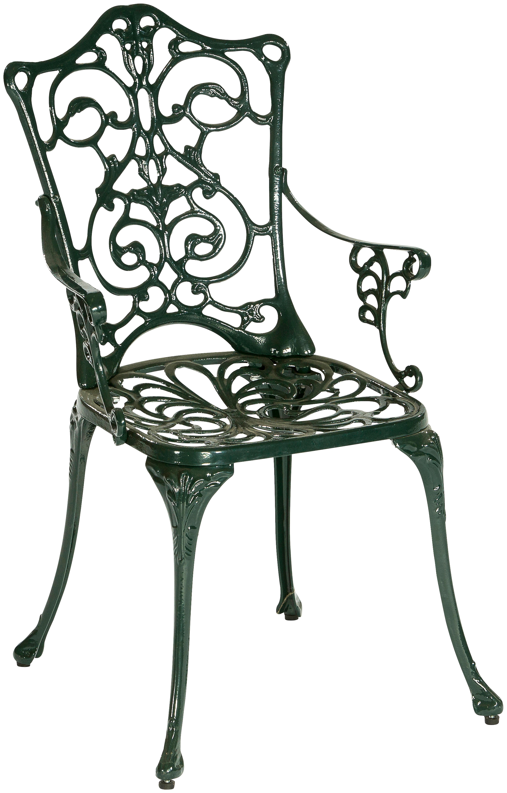 MERXX Gartensessel "Lugano" 1 Stk. tlg. Aluminium, grün günstig online kaufen