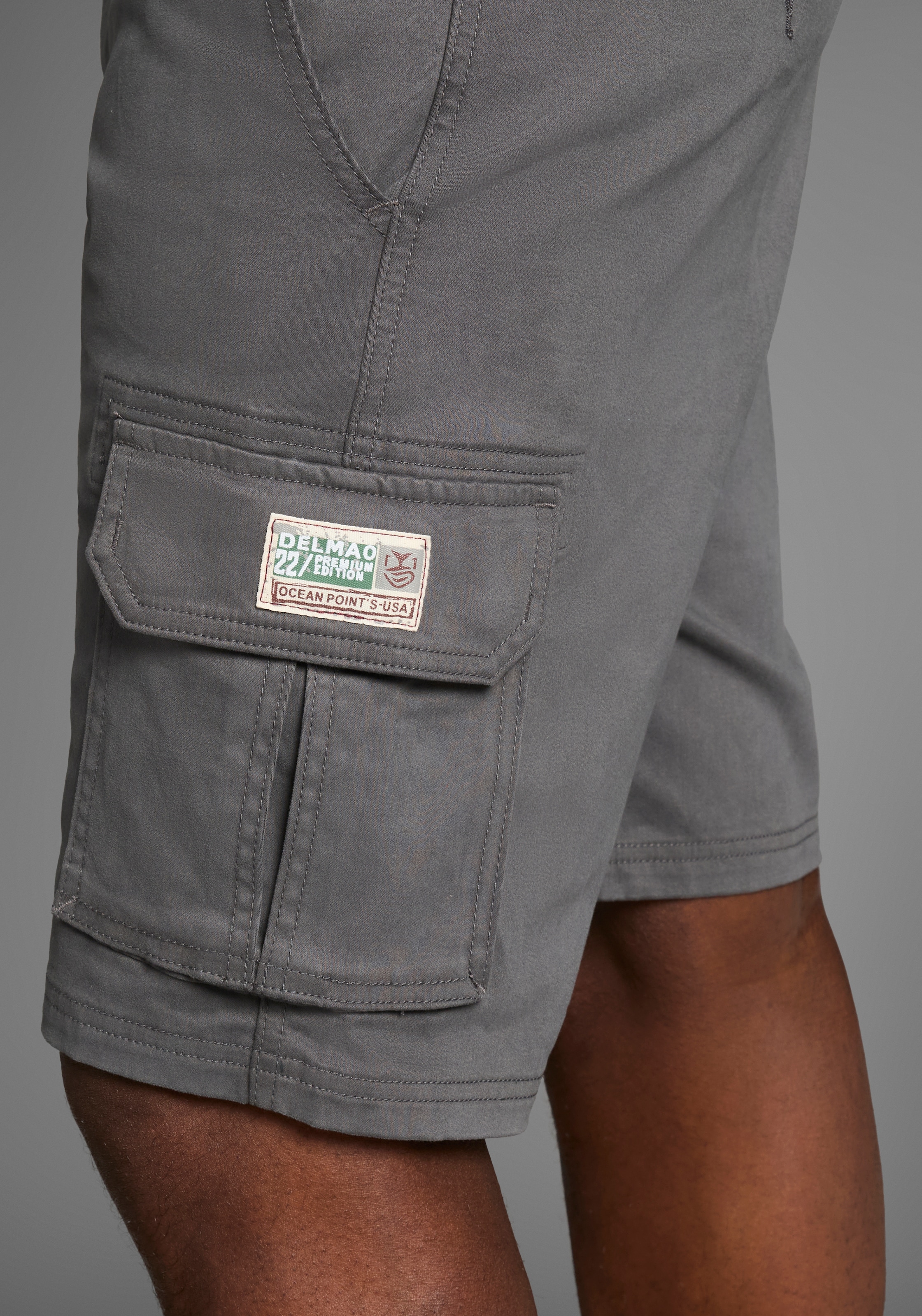 DELMAO Cargoshorts, mit Details