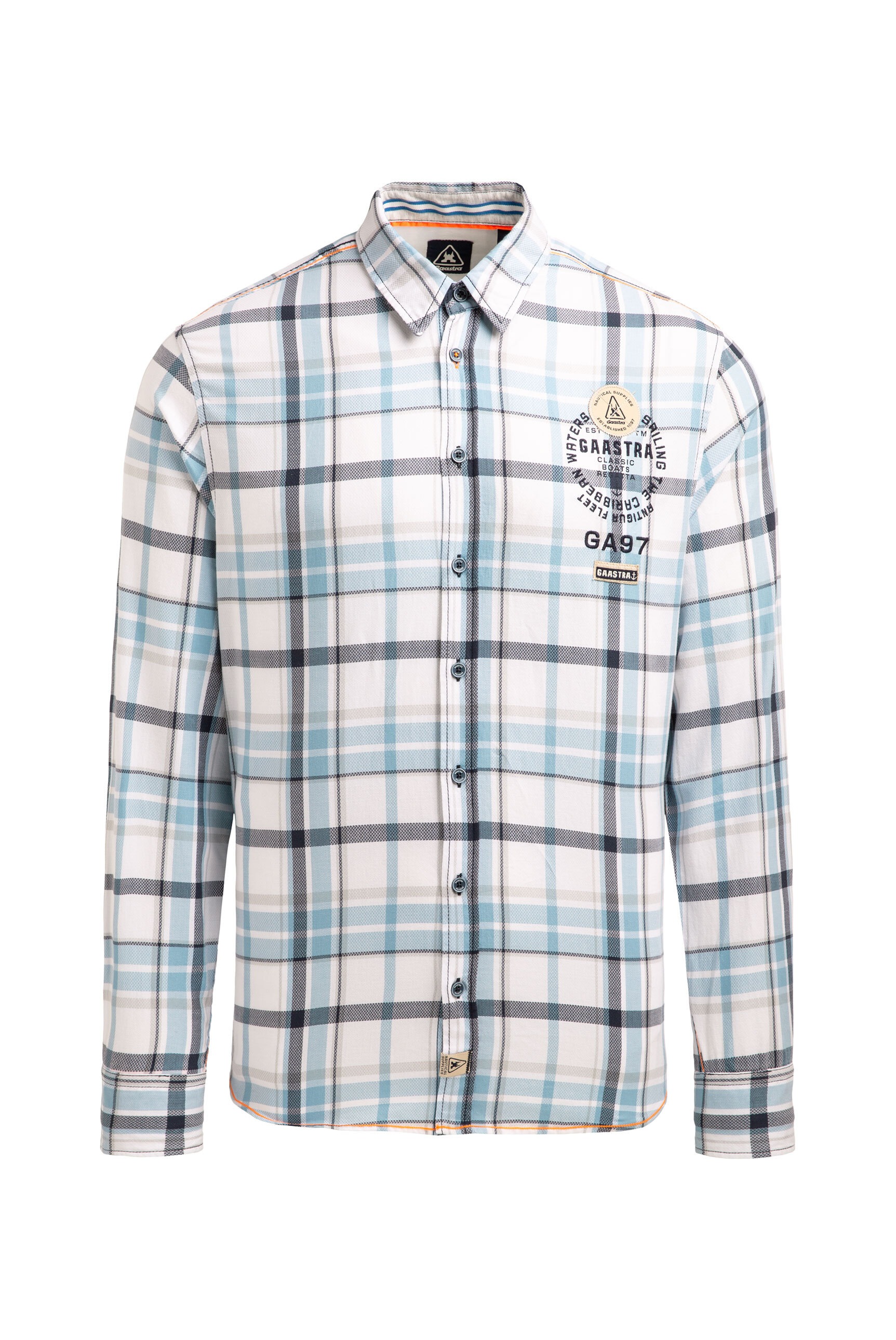 Gaastra Langarmhemd mit Kontrastbesatz günstig online kaufen