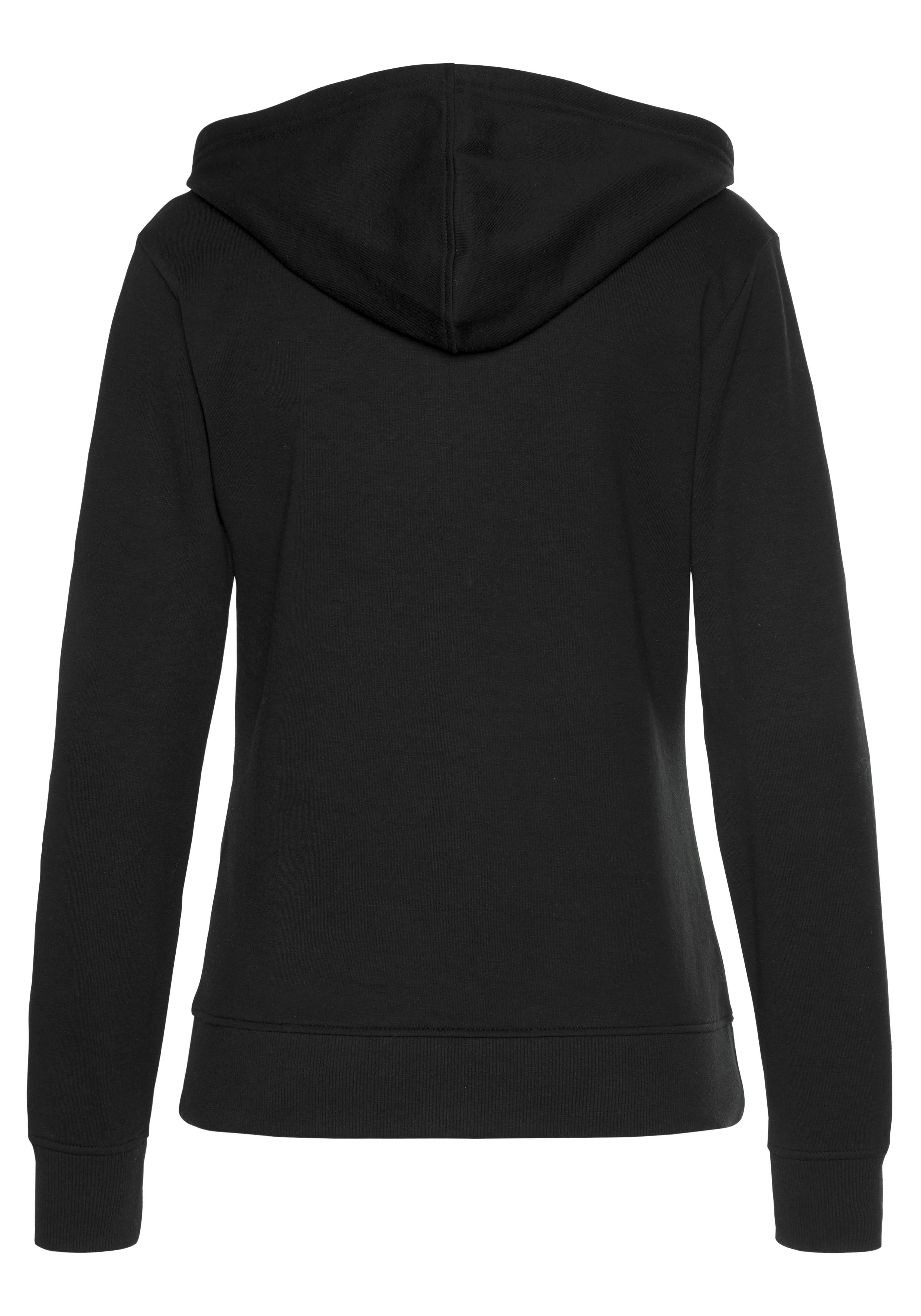 Thumbnail - Bench. Loungewear Kapuzensweatjacke, mit Logo und Kängurutasche, Loungewear