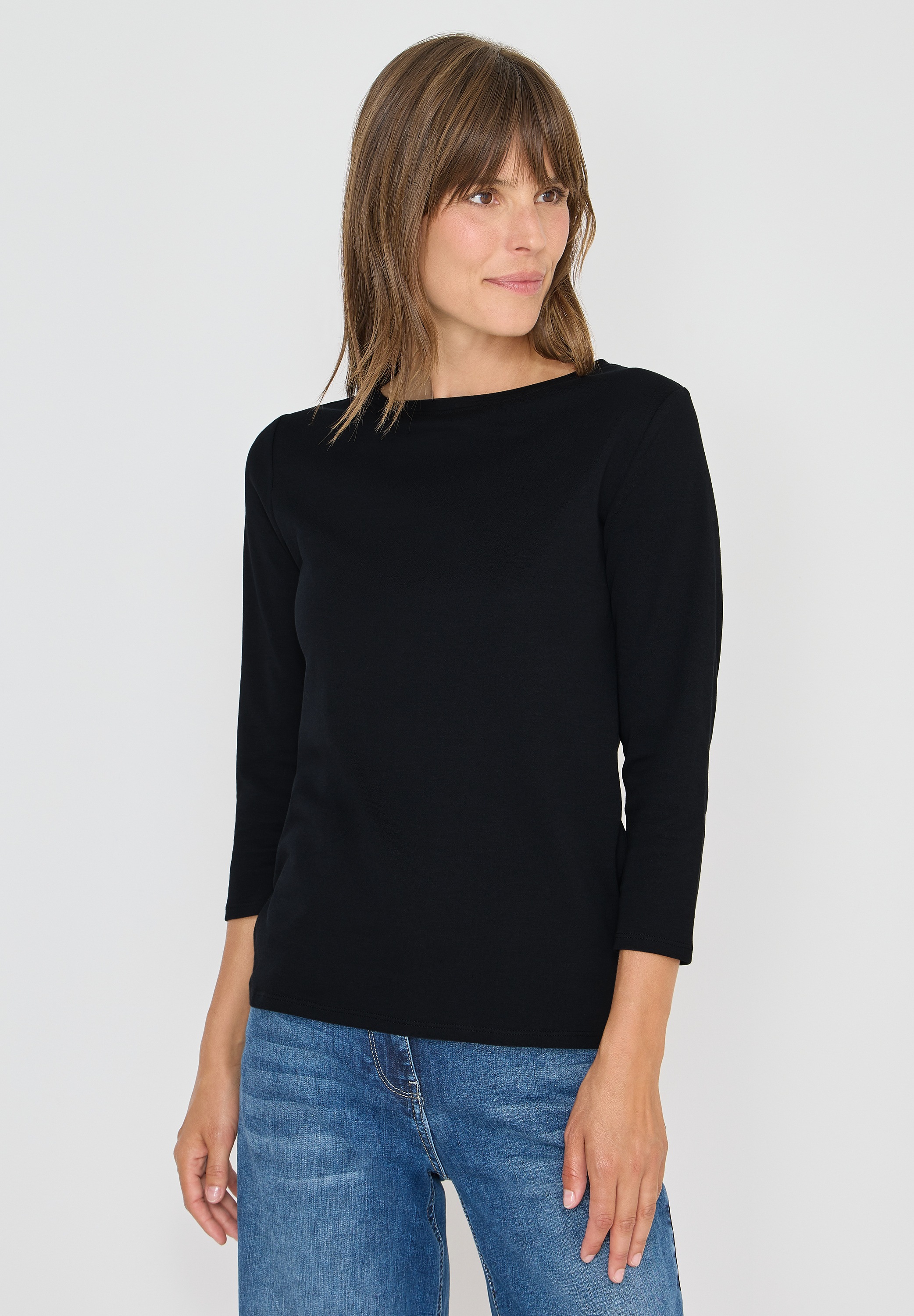 Cecil 3/4-Arm-Shirt mit 3/4 Ärmeln